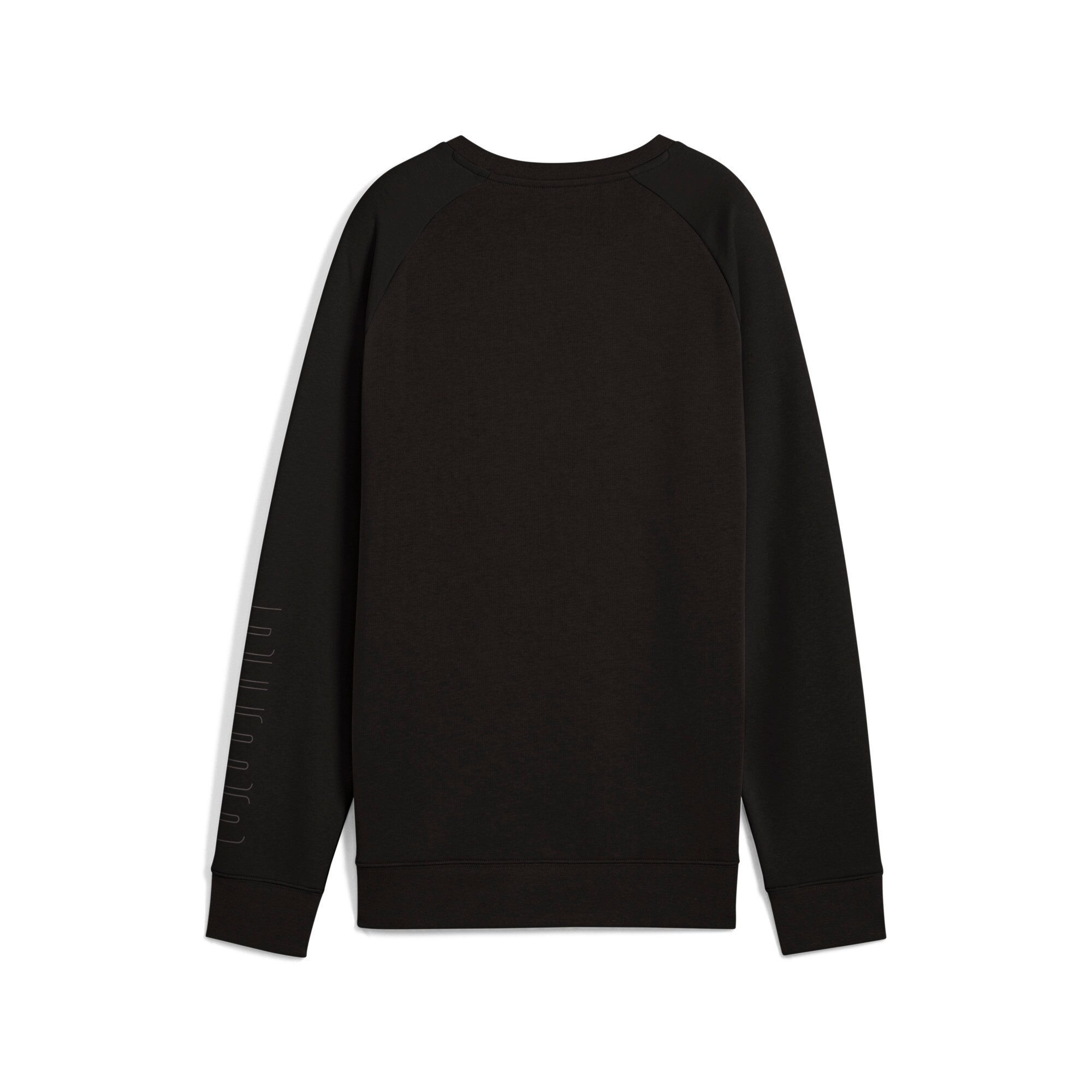 PUMA Langarmshirt SPORT RELAXED CREW TR Rundhalsausschnitt, mit Logo-Gummidruck, mit Paspeldetails