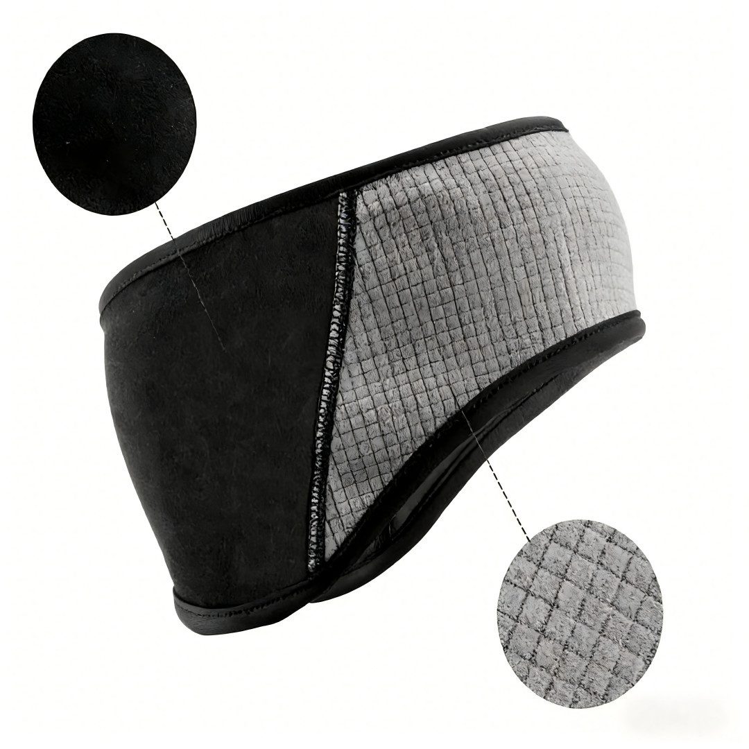 ROCKBROS Unterhelmmütze Winter-Radkappe für Damen & Herren – Warm & Winddicht Zopfloch, verlängerte Ohrenschützer, winddicht & warm