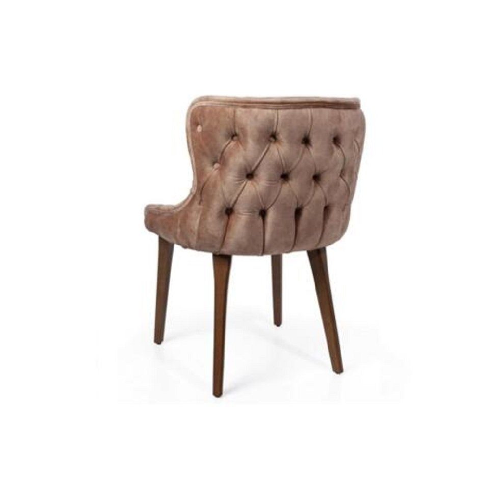Holz JVmoebel Holz Lehnstuhl 1 Möbel Design Sitzer Modern Stuhl Luxus Sessel Stuhl