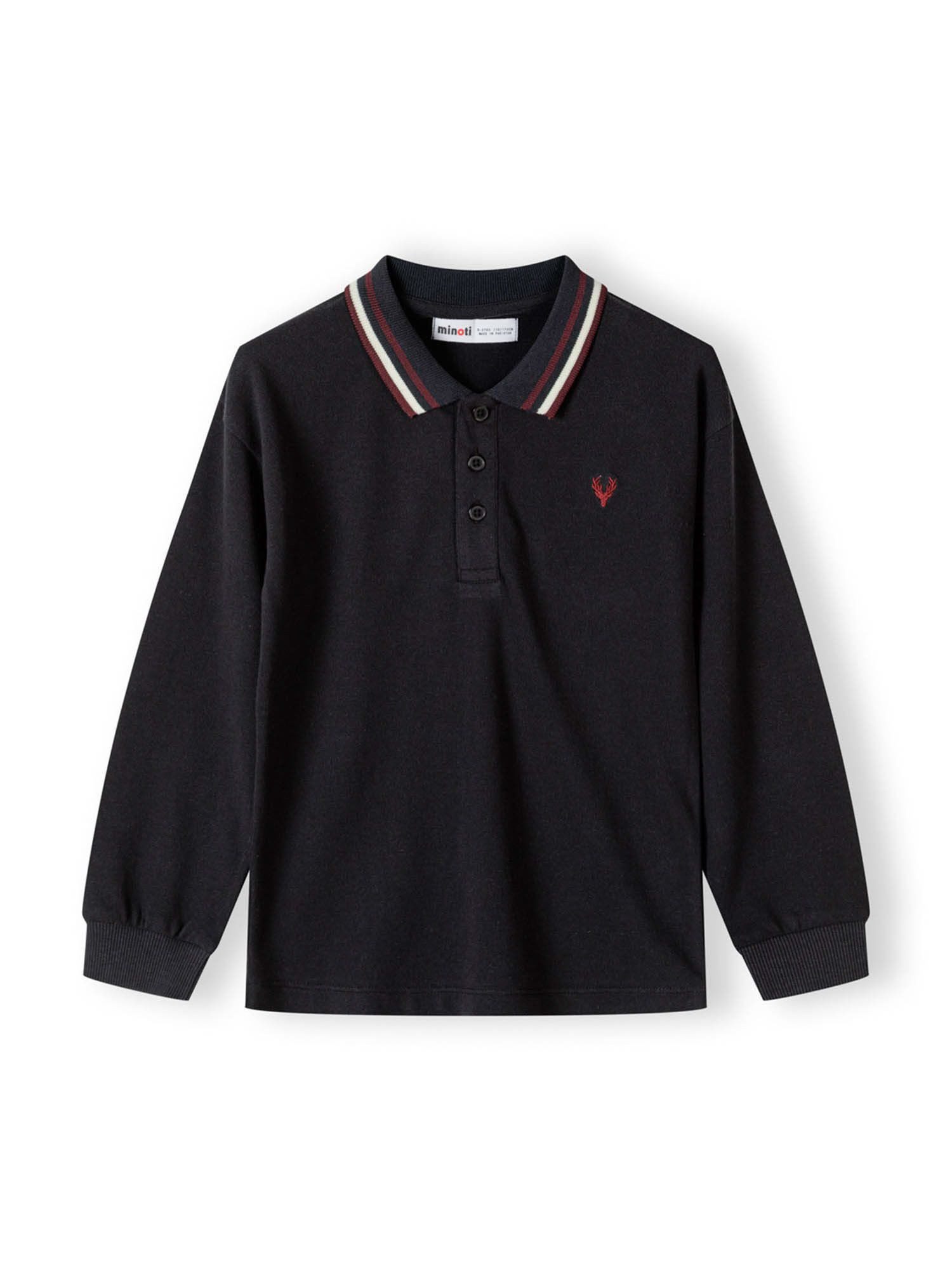 MINOTI Poloshirt 2er-Pack Poloshirts mit Kragen und Stickerei (2y-14y) trendiges Design