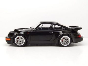 Solido Modellauto Porsche 911 (964) Turbo 3.6 1993 schwarz Modellauto 1:18 Solido, Maßstab 1:18