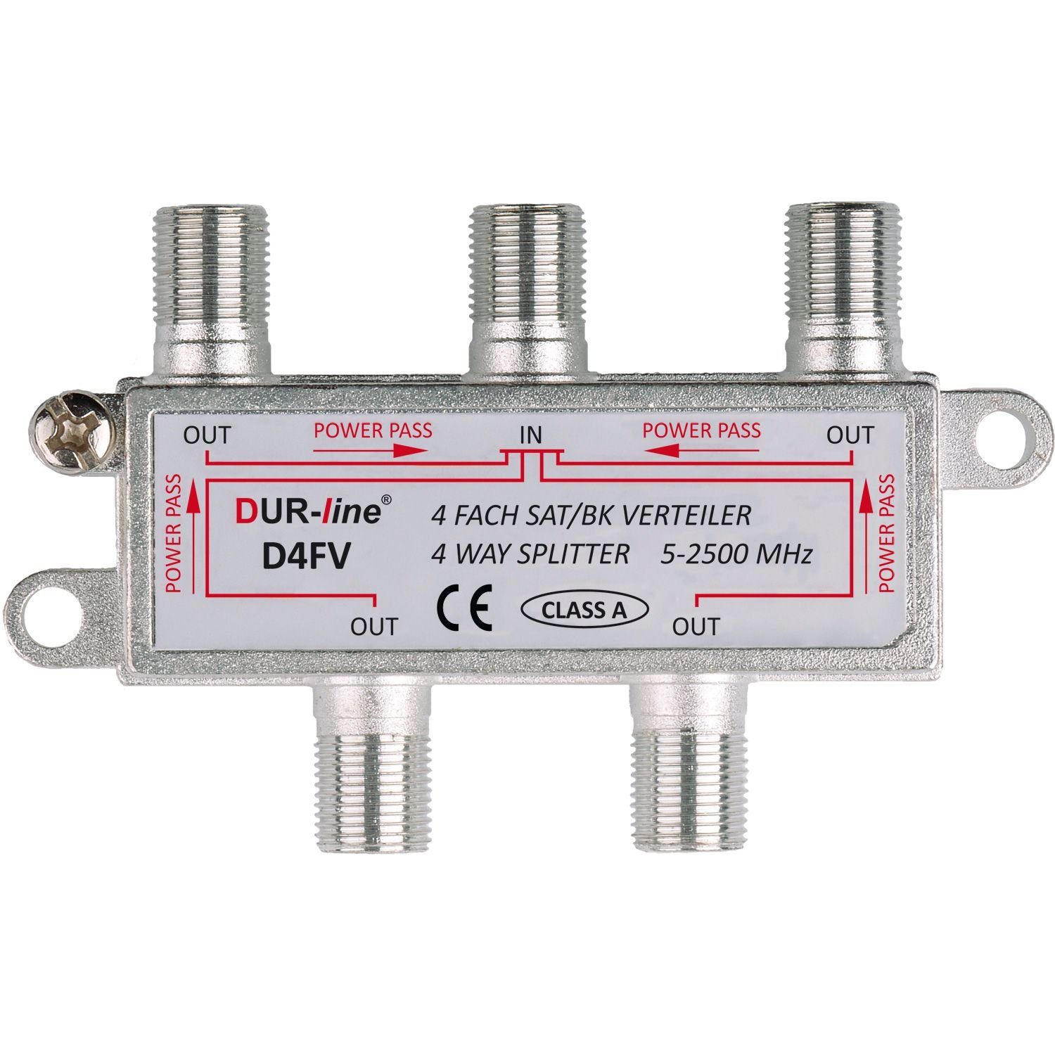 DUR-line SAT-Kabel D4FV DUR-line SAT/BK-Verteiler -