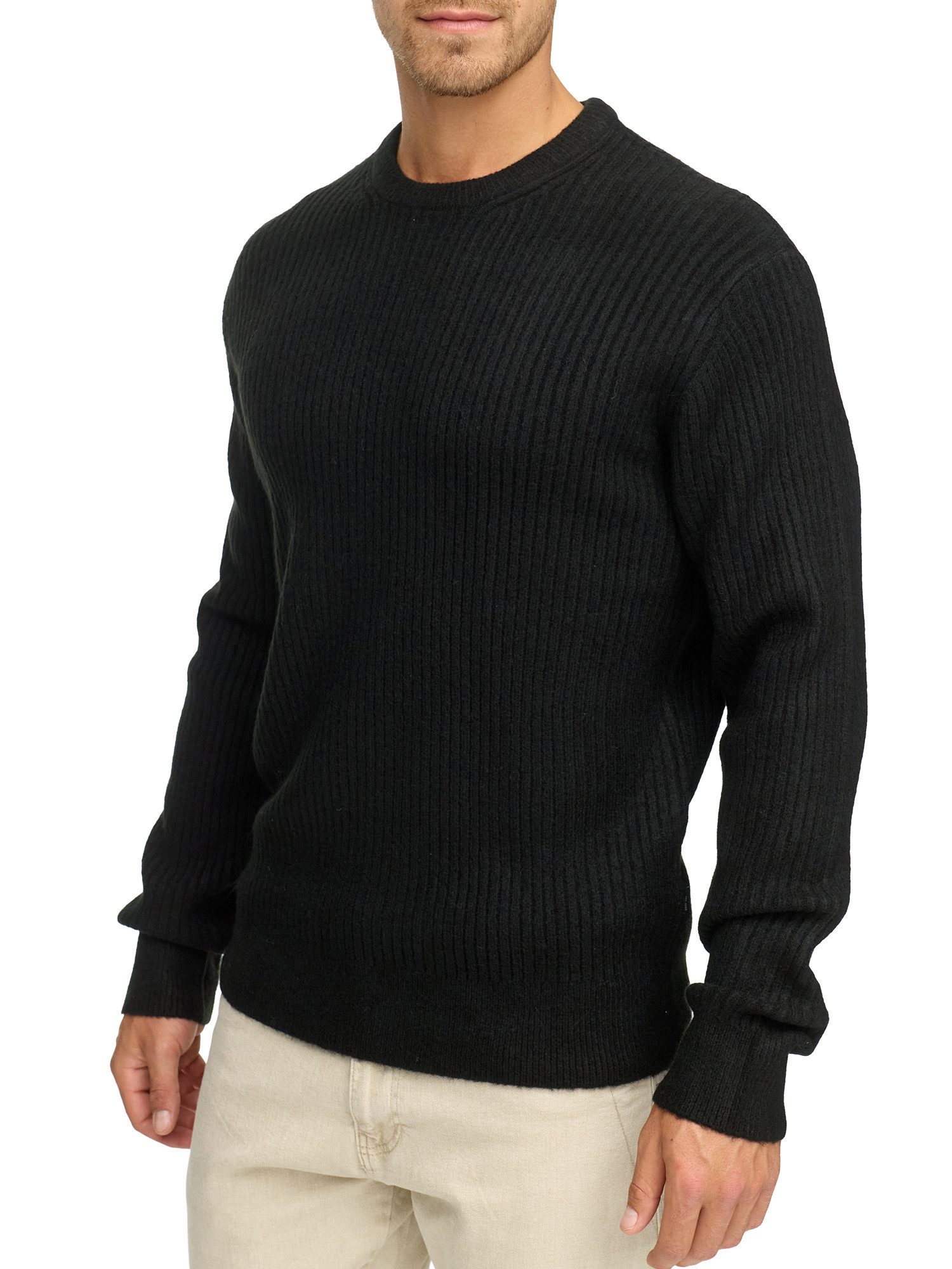 Indicode Rundhalspullover INBertram O-neck günstig online kaufen