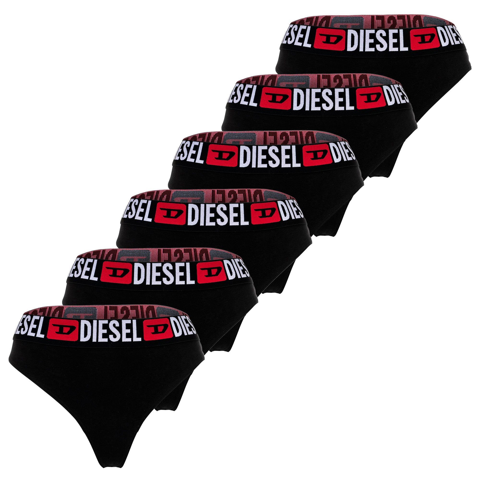 String Damen String 6er Pack Baumwolle