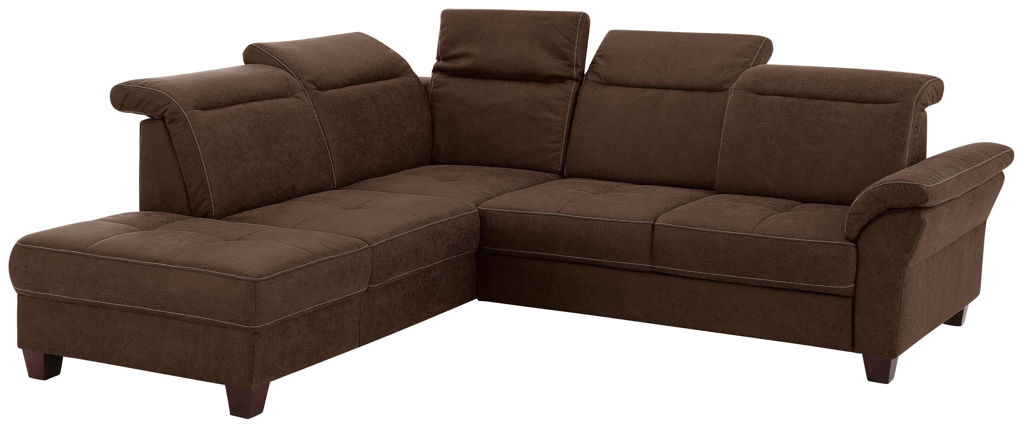 Home affaire Ecksofa Solvei L-Form, wahlweise günstig online kaufen