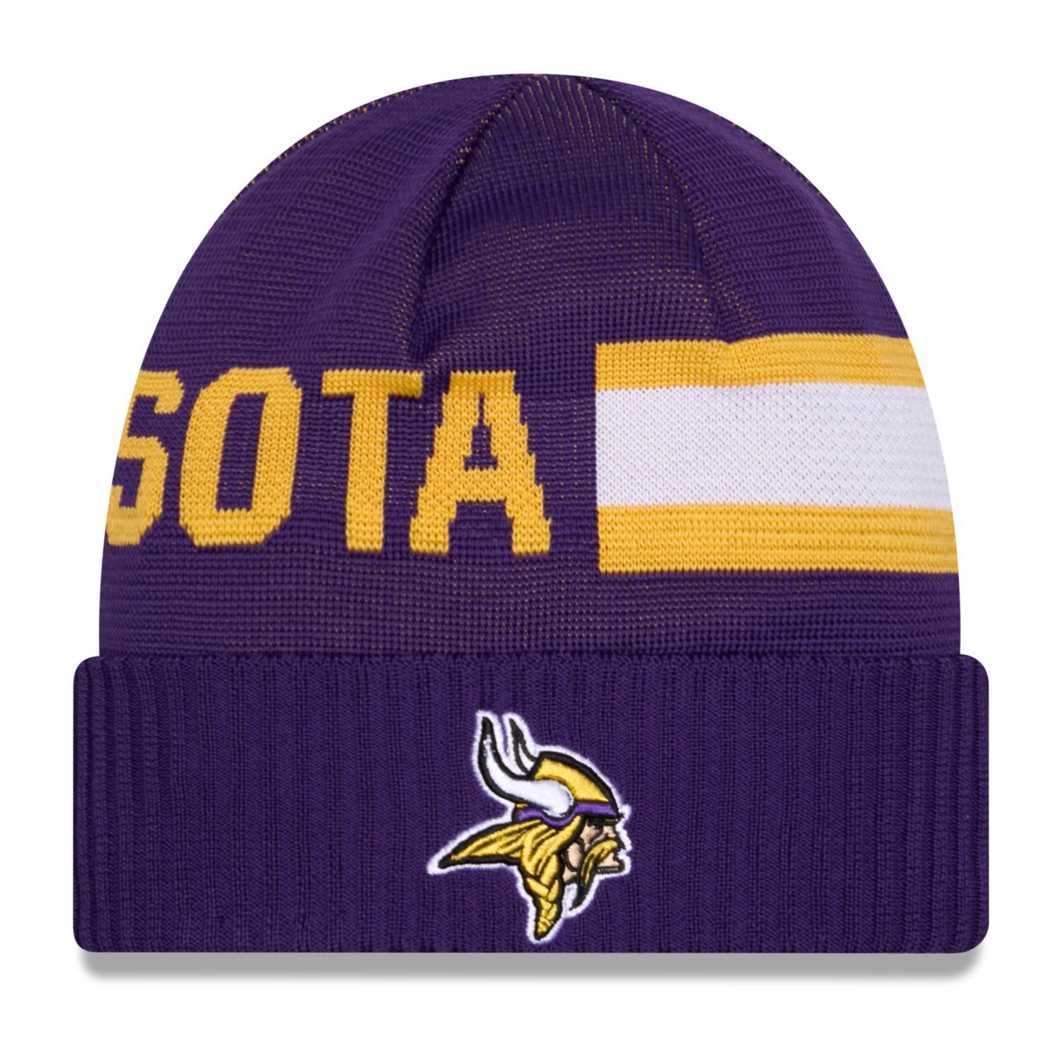 Fleecemütze NFL SIDELINE Tech Knit Minnesota Vikings