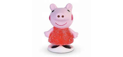 Festivalartikel Dekofigur Peppa Pig-Figur aus Zucker und Gelatine zur Dekoration von Torten (1 St)