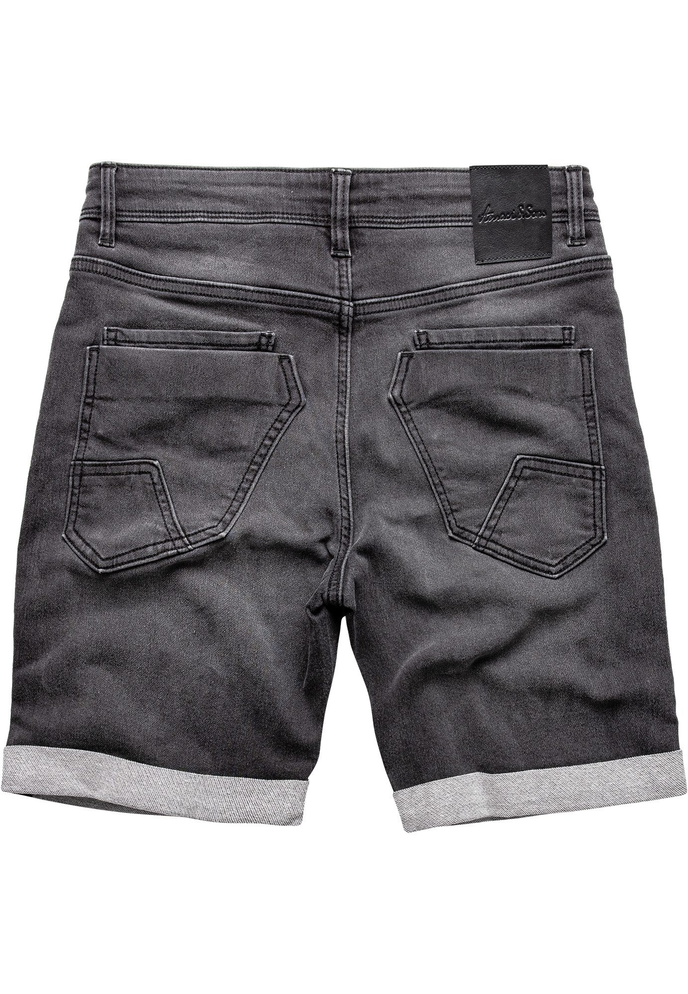 Amaci&Sons Jeansshorts MARKHAM Jeansshorts Herren Bermuda günstig online kaufen