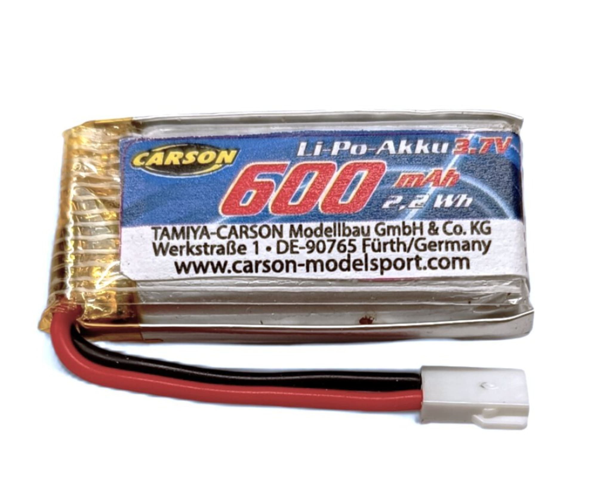 CARSON Carson 3,7V 600mAh LiPo Akku Cyber Drone RC-Ladegerät