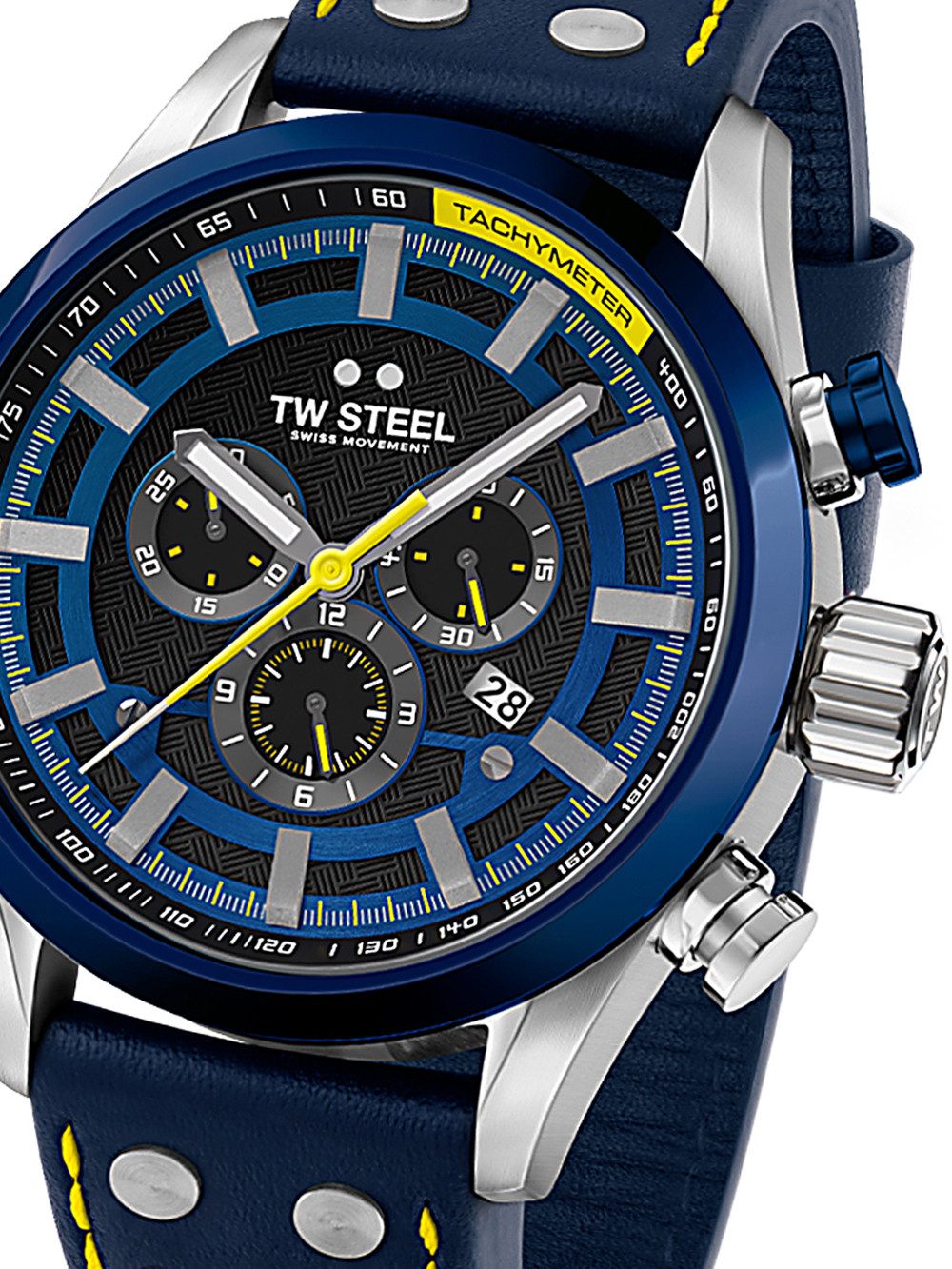 TW Steel Quarzuhr TW-Steel SVS208 Fast Lane Chronograph Limited Edition Herrenuhr 48mm 1 TW-Steel SVS208 Fast Lane Chronograph Limited Edition Herrenuhr 48mm 10ATM