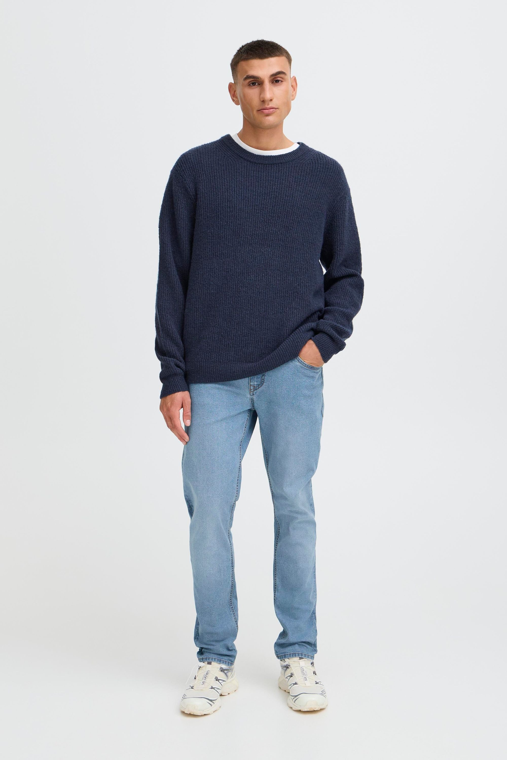 !Solid 5-Pocket-Jeans SDPayto Jeanshose mit normalem Bund und geradem Bein - Ryder Fit