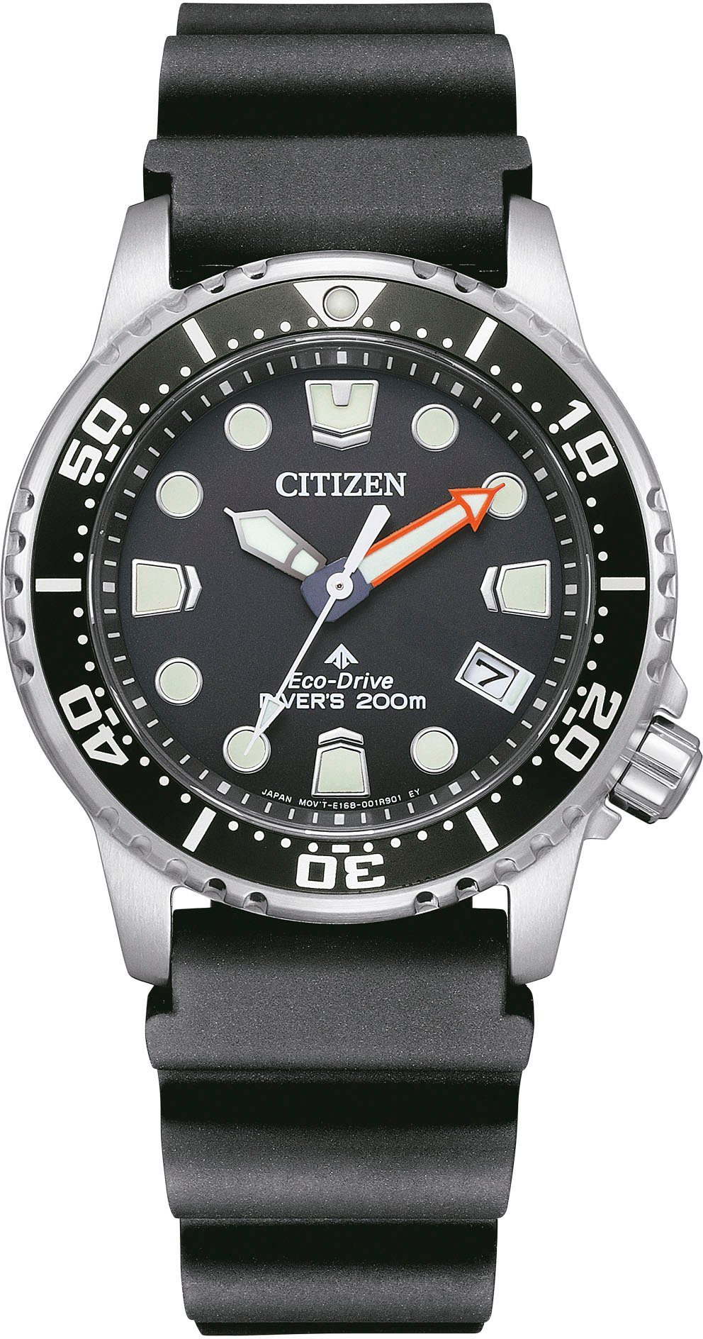 Citizen Taucheruhr Promaster Eco-Drive Diver EO2020-08E, Armbanduhr, Damenuhr, Solar, bis 20 bar wasserdicht