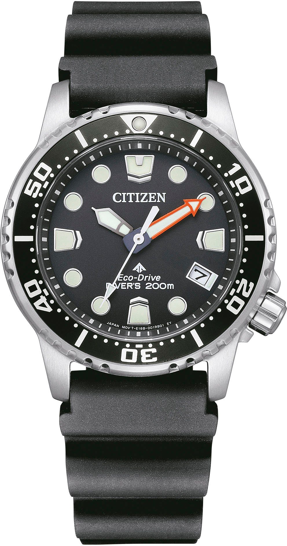 Citizen Taucheruhr EO2020-08E, Armbanduhr, Herrenuhr, Damenuhr, Solar, bis 20 bar wasserdicht