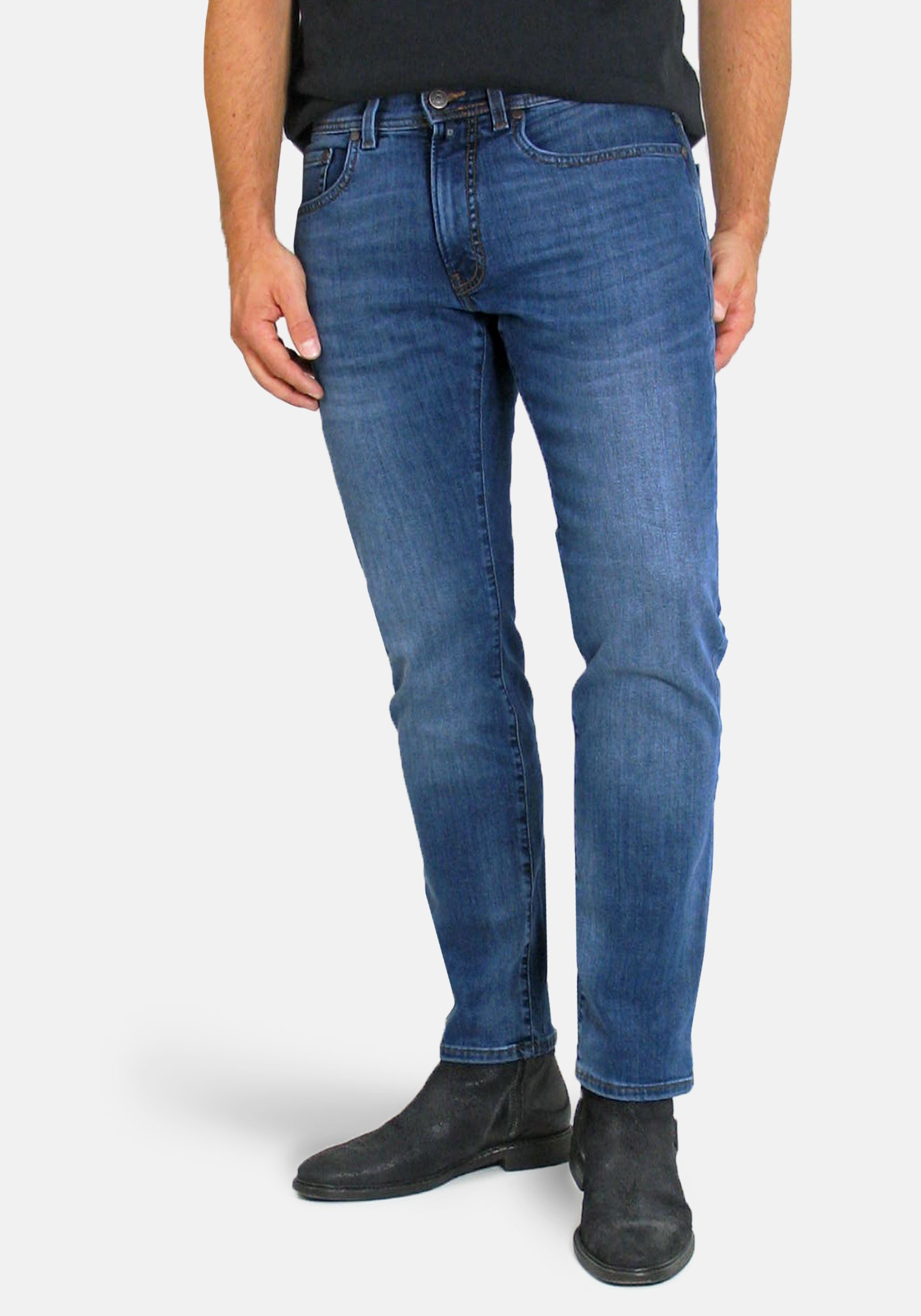 Pierre Cardin 5-Pocket-Jeans Lyon Tapered stabiler günstig online kaufen