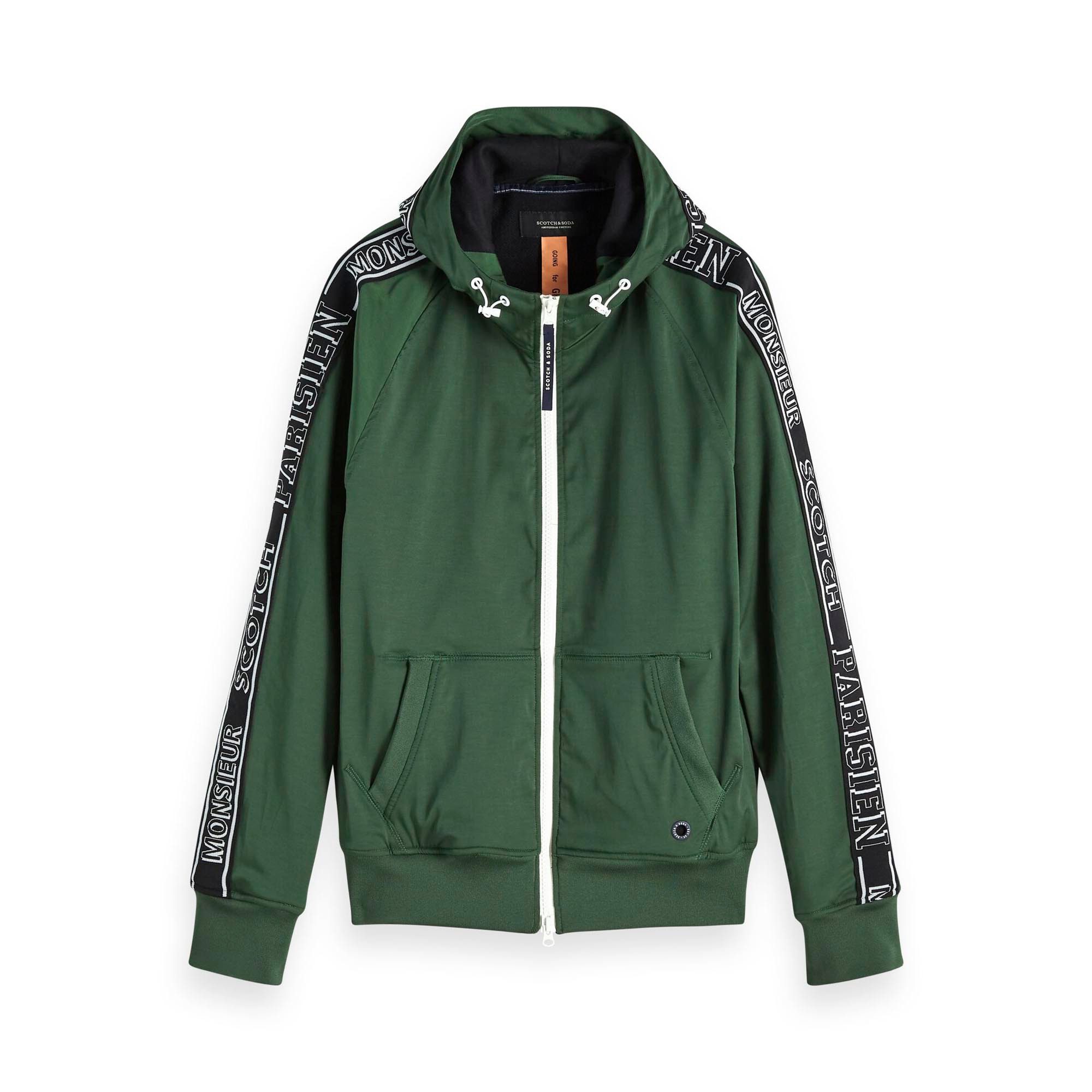 Sweatjacke Scotch & Soda Herren Sweatjacke Zip-Thru Hoodie 152224
