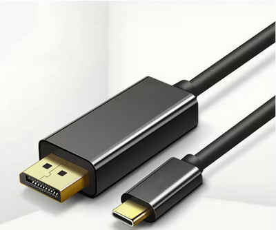 ENGELMANN EnM0645, USB-C auf DisplayPort Adapter Audio- & Video-Kabel, USB-C, DisplayPort, (150 cm)