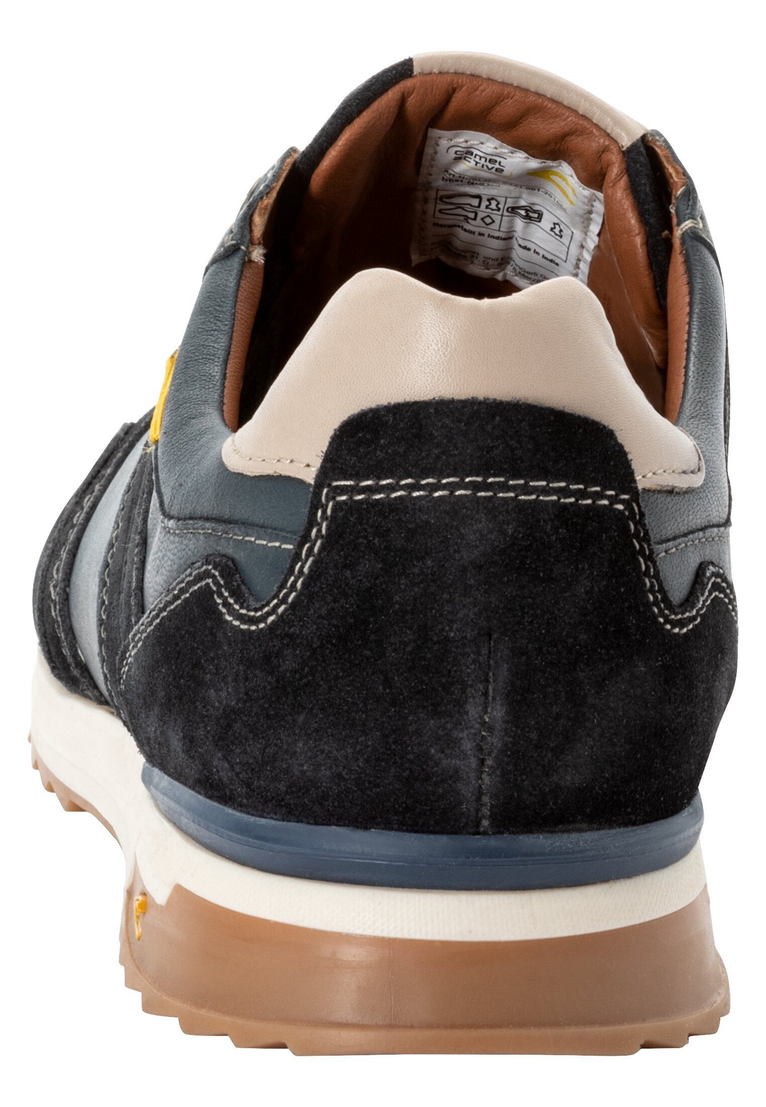 camel active aus echtem Leder Schnürschuh