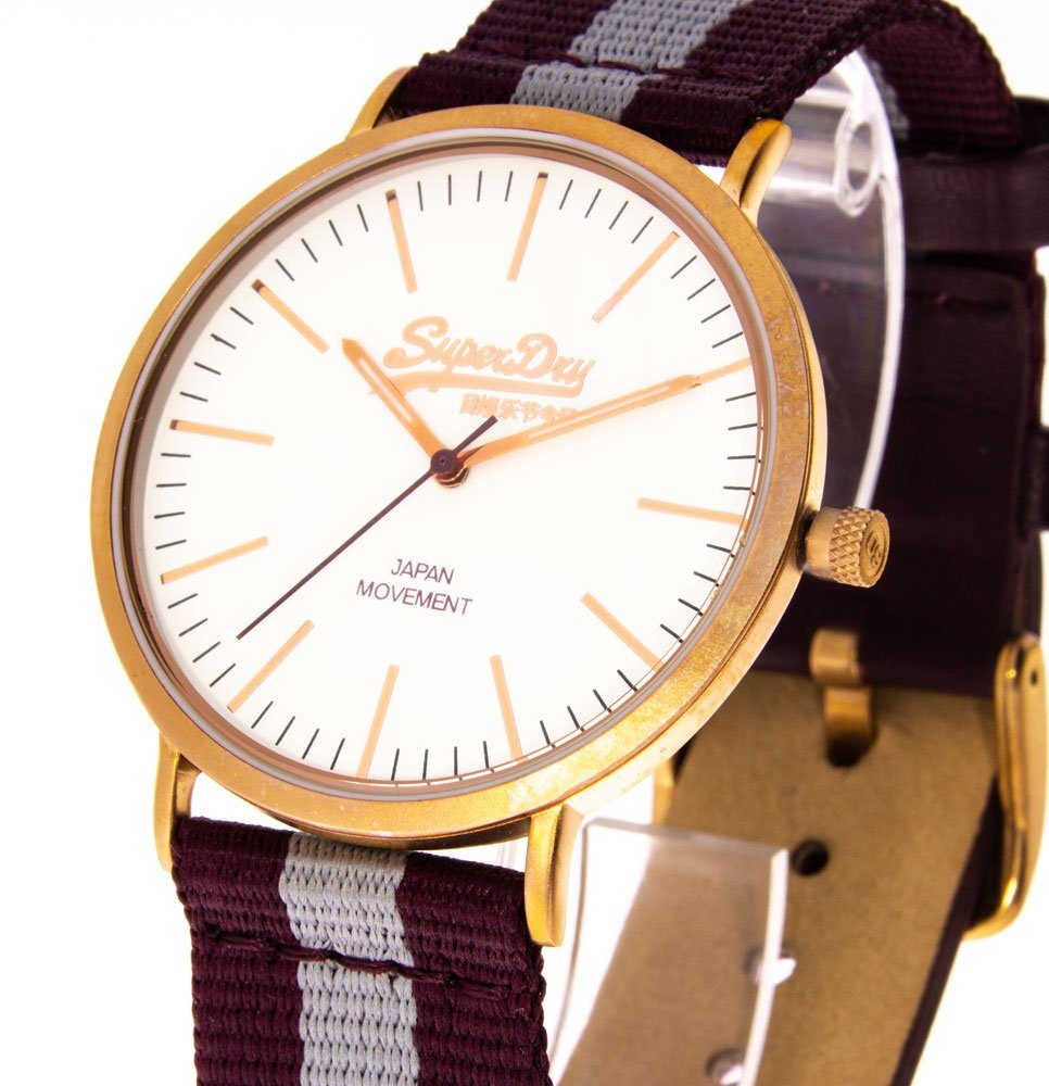 Quarzuhr Superdry Herrenuhr SYG183VE