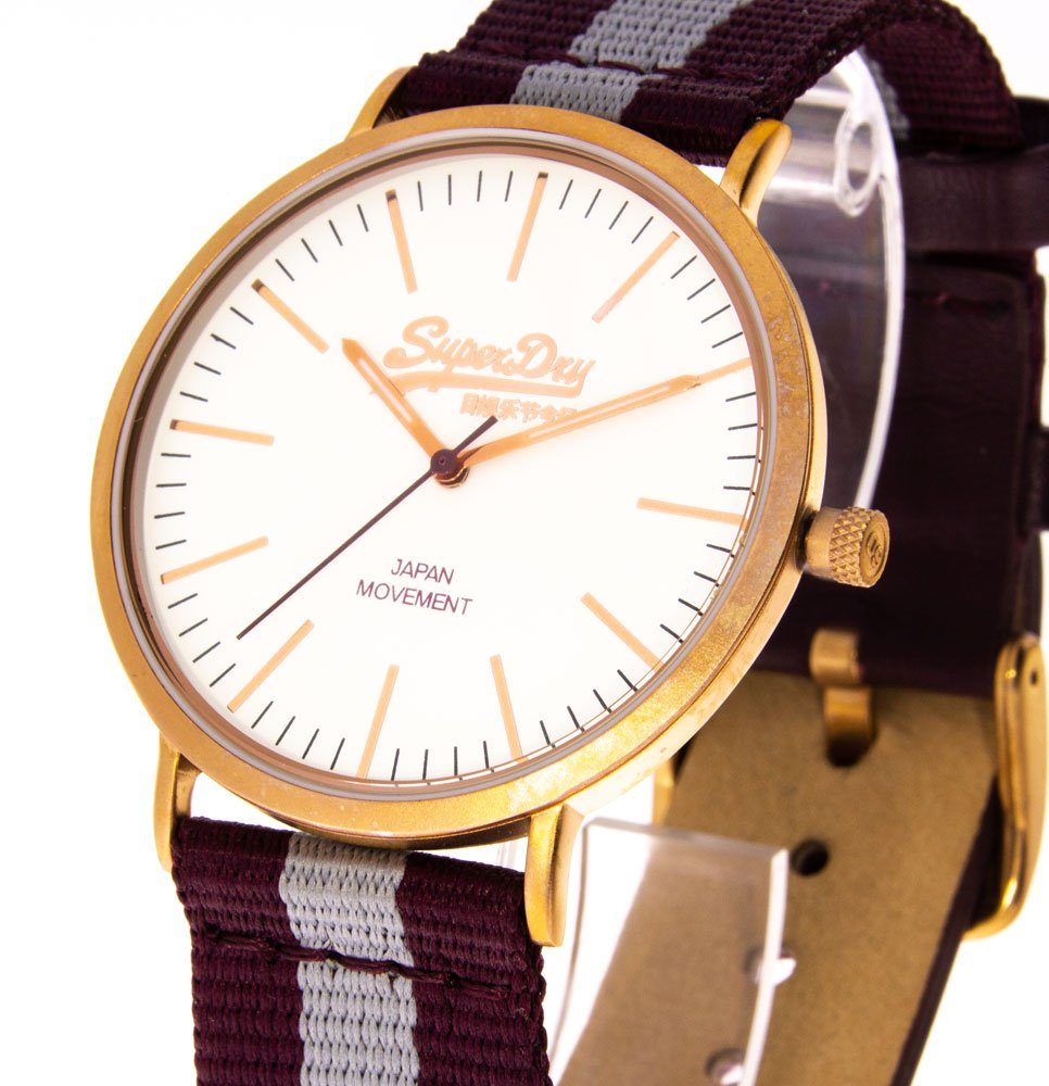 Superdry Quarzuhr SYG183VE Superdry Herrenuhr