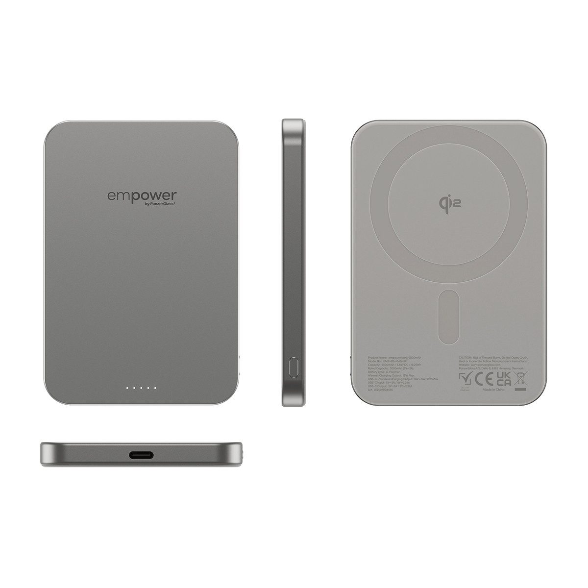 empower by PanzerGlass empower Bank 5000 mAh Powerbank empower Bank 5000mAh Space Black