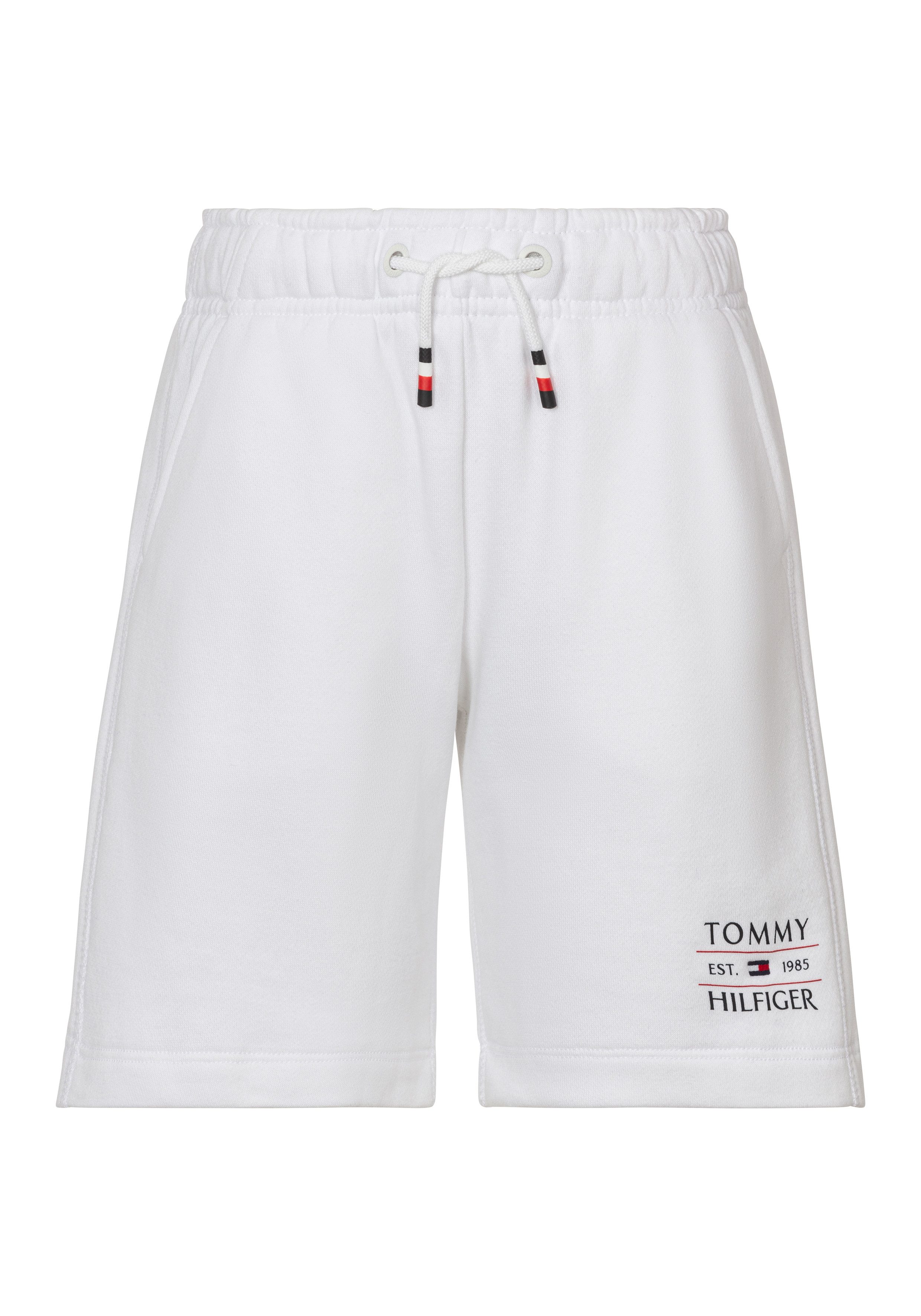 Tommy Hilfiger Sweatshorts TOMMY FLAG HILFIGER SWEATSHORT mit Logo