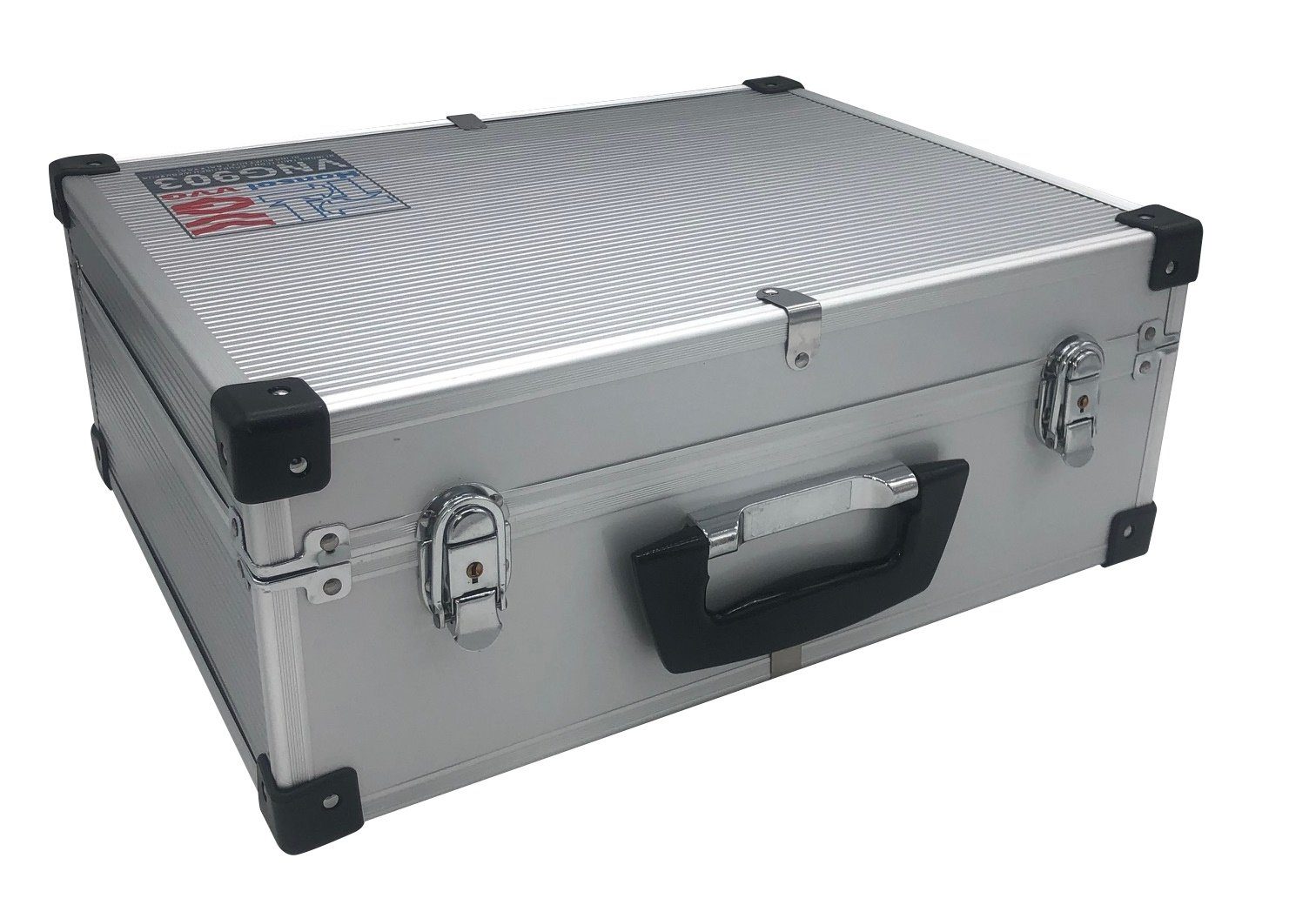 Aluminium Koffer mit Schaumstoff leer Alukoffer Werkzeugkoffer Alu Werkzeug BGS 