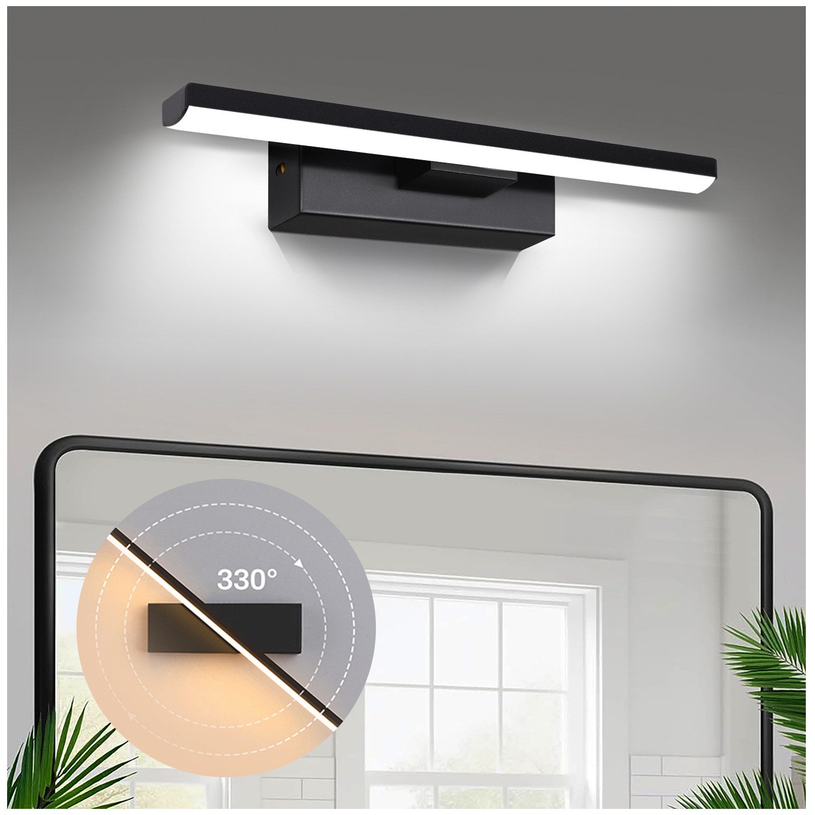 Jibenhome LED Wandleuchte Innen/Außen Aluminium-Wandleuchte 3 günstig online kaufen