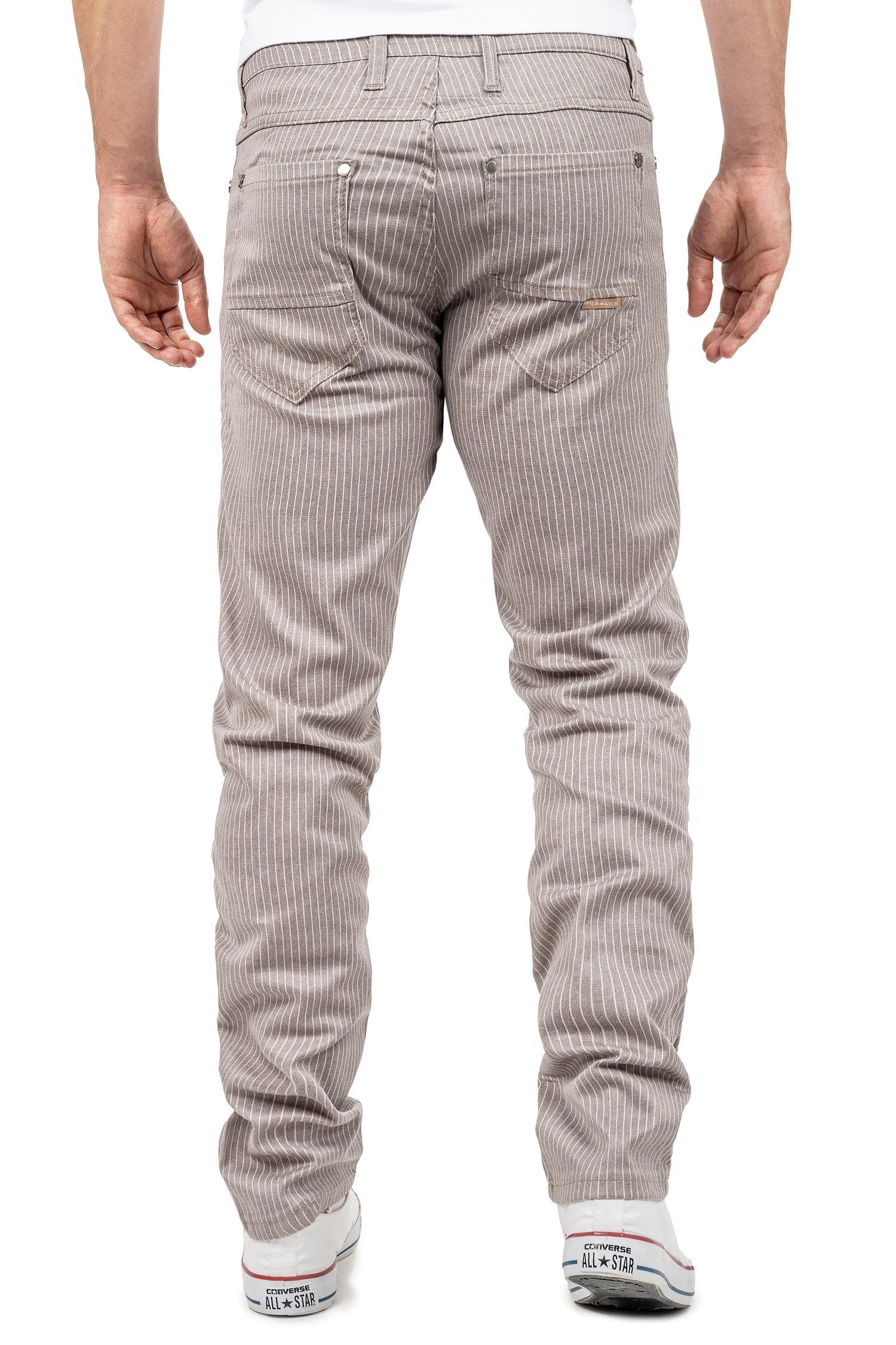Cipo & Baxx Stoffhose Herren slim fit Hose Mid Waist BA-CD841 mit schlichte günstig online kaufen