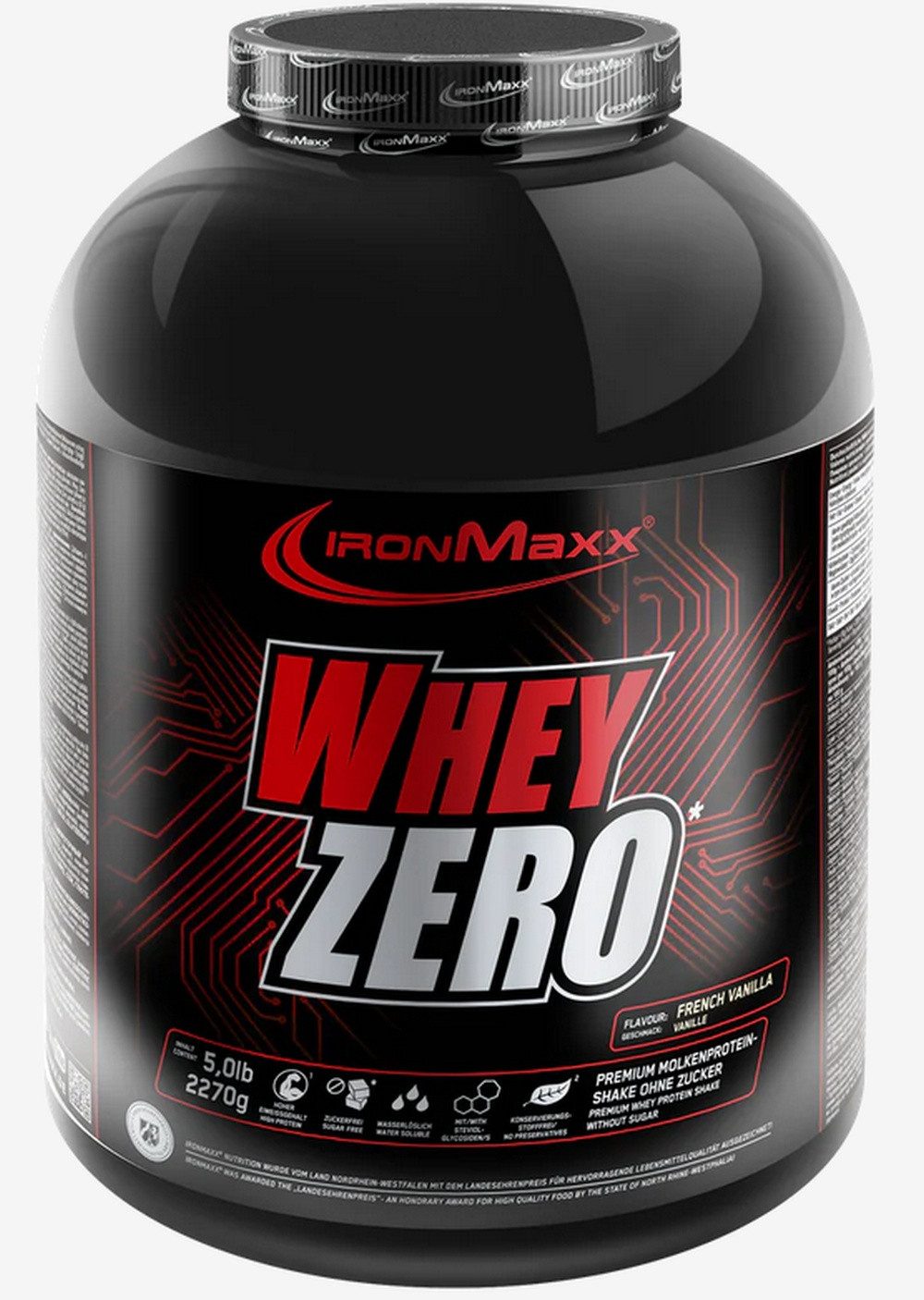 Ironmaxx Ironmaxx Whey Zero 2270 g Pulver