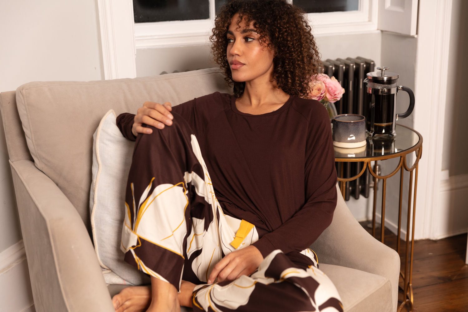 Cyberjammies Pyjamahose Damen Schlafanzughose (1-tlg) Modisches Design günstig online kaufen