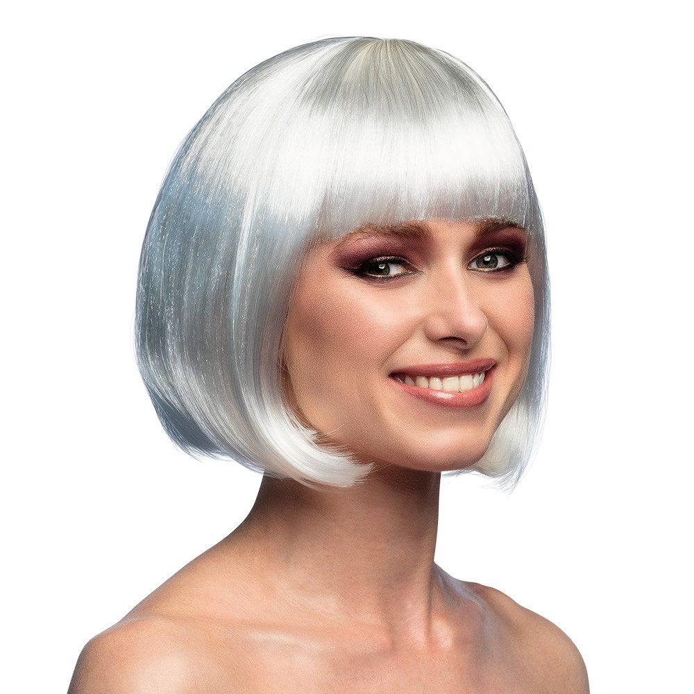 Boland Kostüm-Perücke Bob-Perücke bunt Farbauswahl sexy Karneval-Kostüm Accessoire