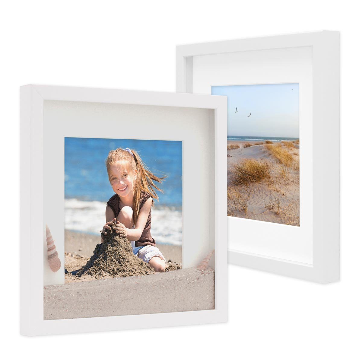 PHOTOLINI Bilderrahmen 2er Set 3D-Rahmen mit günstig online kaufen