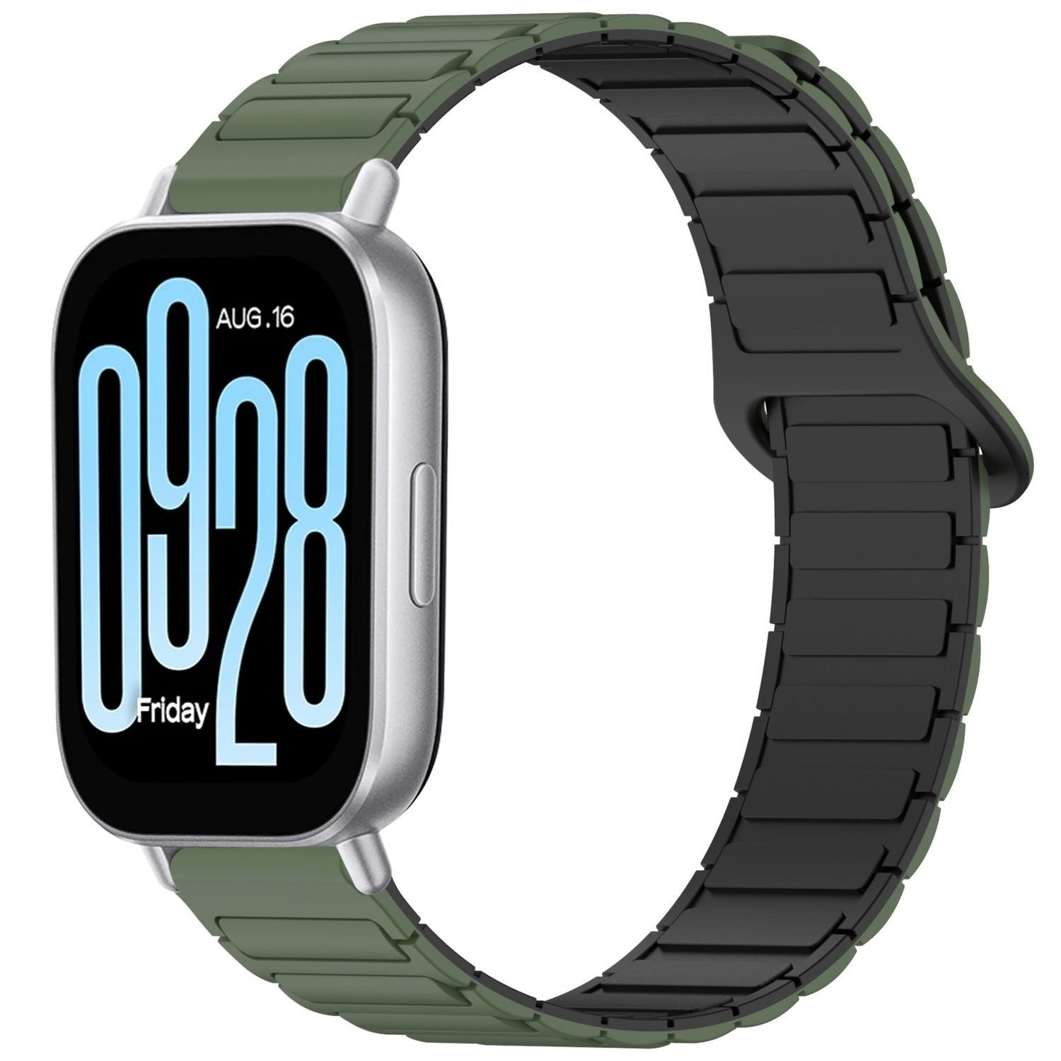 Wigento Smartwatch-Armband Für Xiaomi Redmi Watch 5 Active Two Color Magnet günstig online kaufen