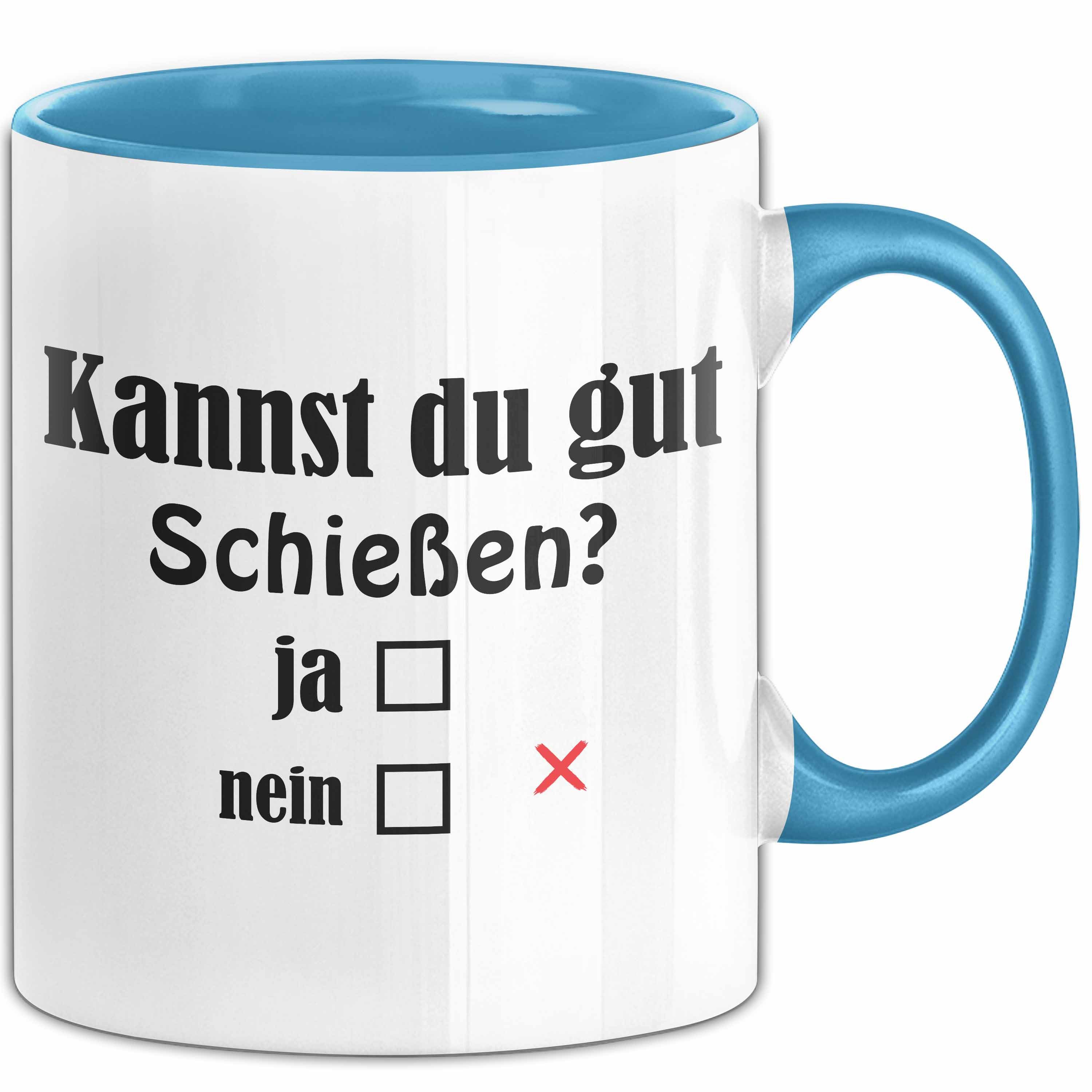 Tasse Schießsport Witz Sportschütze Tasse Bogenschießen Geschenk