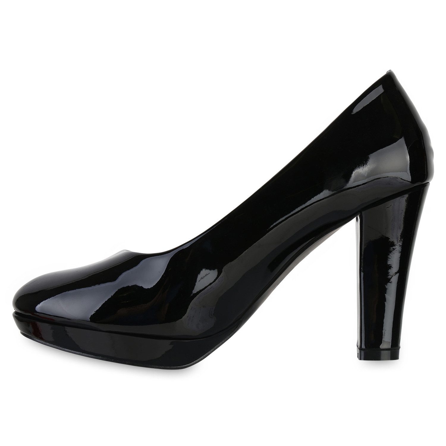 VAN HILL 841382 Pumps Damen Klassische Ballerinas Elegante Stiletto Lack günstig online kaufen