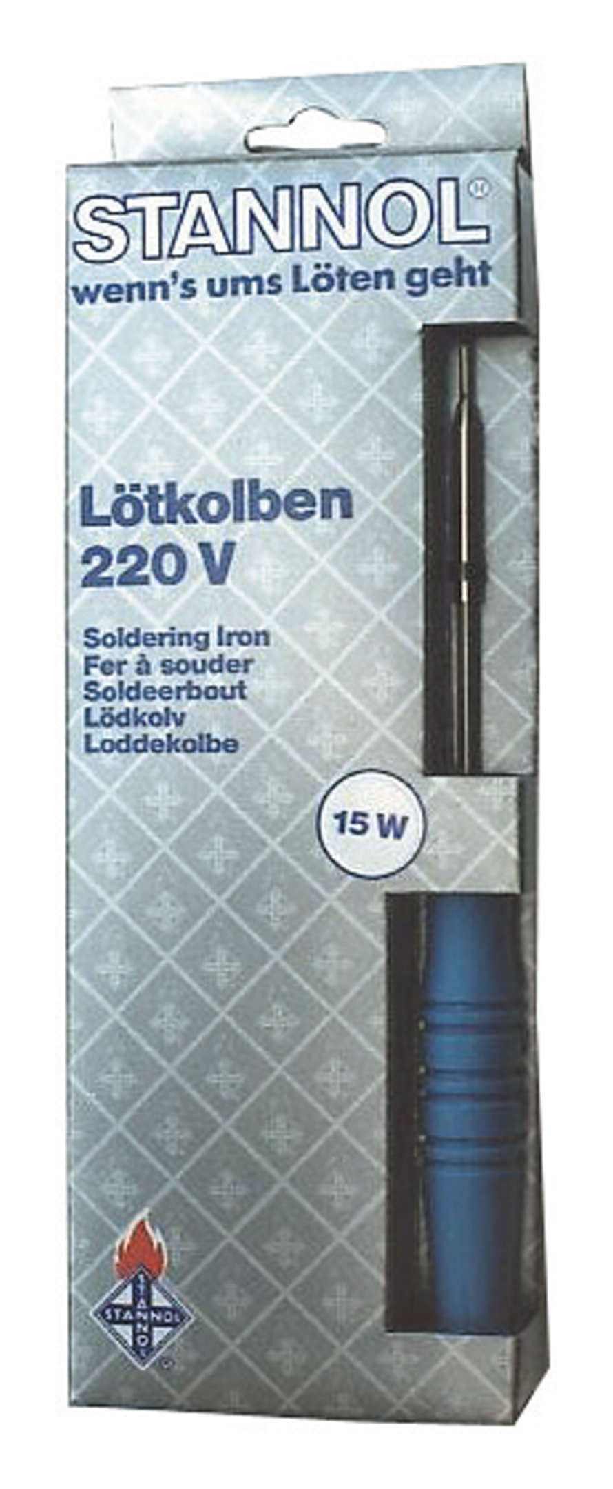 STANNOL GmbH Lötkolben, max. 15 W, Nr.750100SB 15W