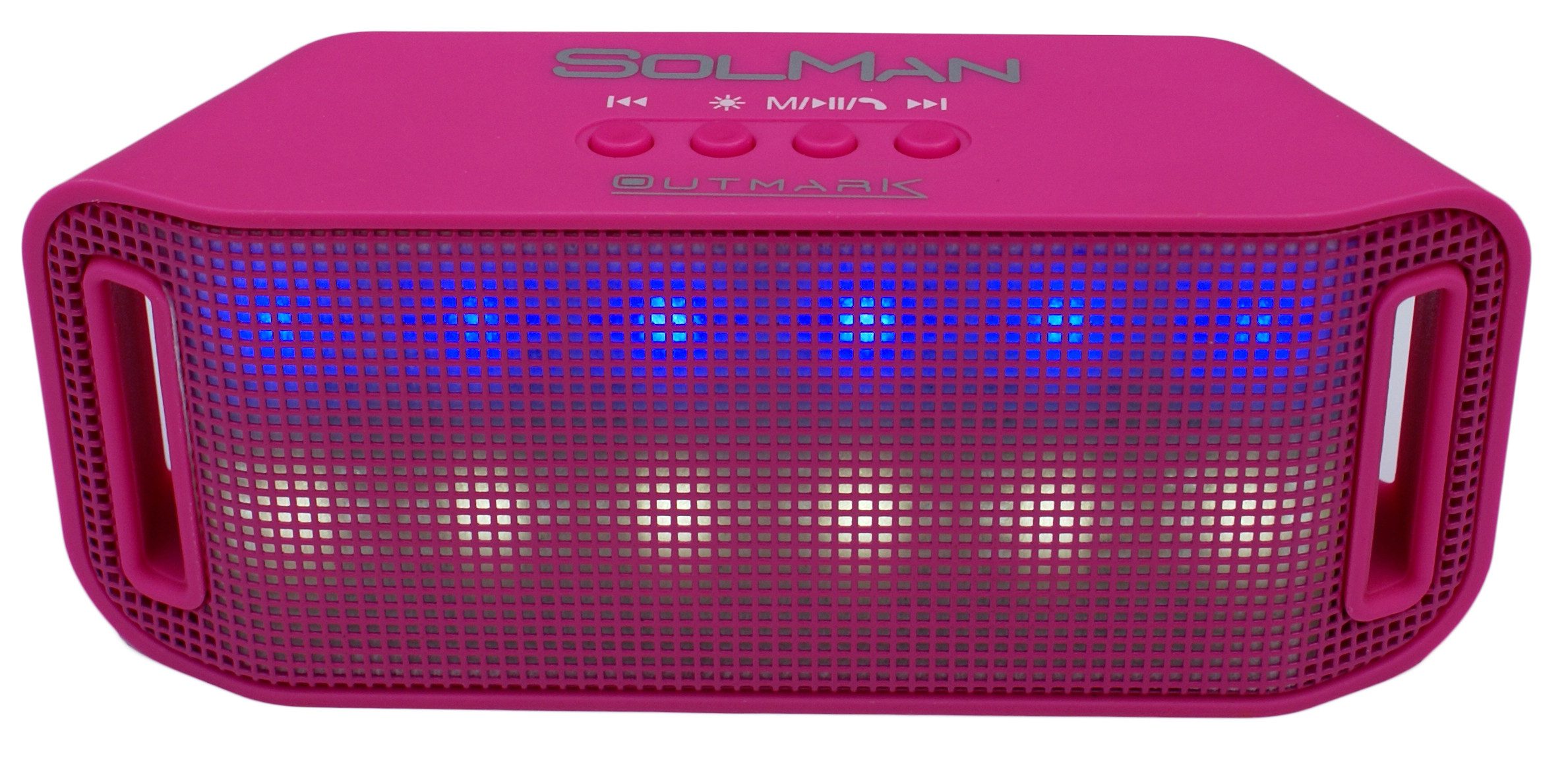 OUTMARK SOLMAN LED Beleuchteter BT Speaker Bluetooth-Lautsprecher