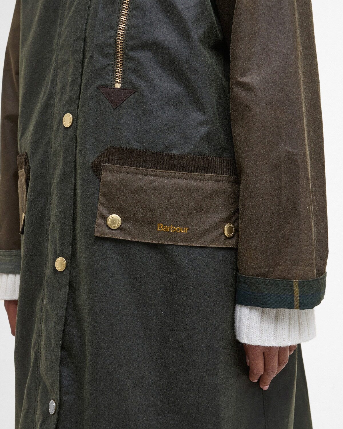 Barbour Funktionsmantel Wachsmantel Evette Wasserabweisend