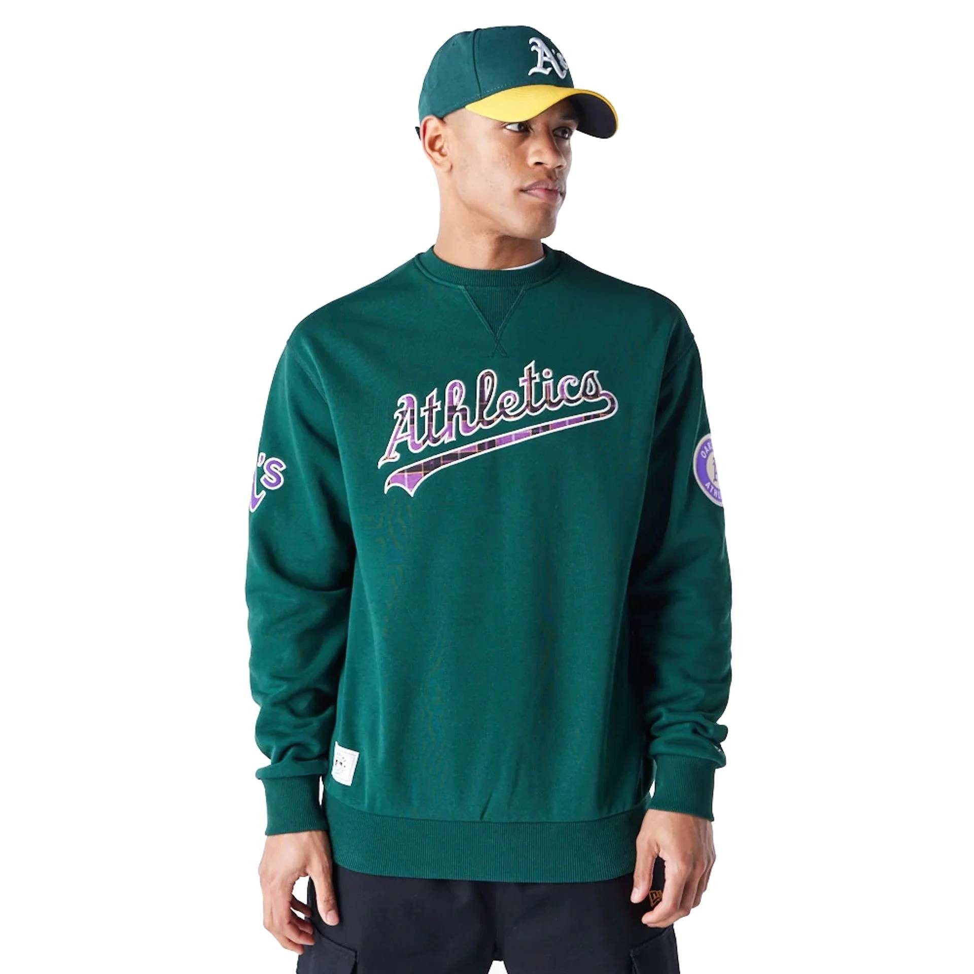 New Era Sweater Sweatpulli New Era MLB Infill Oakland Athletics