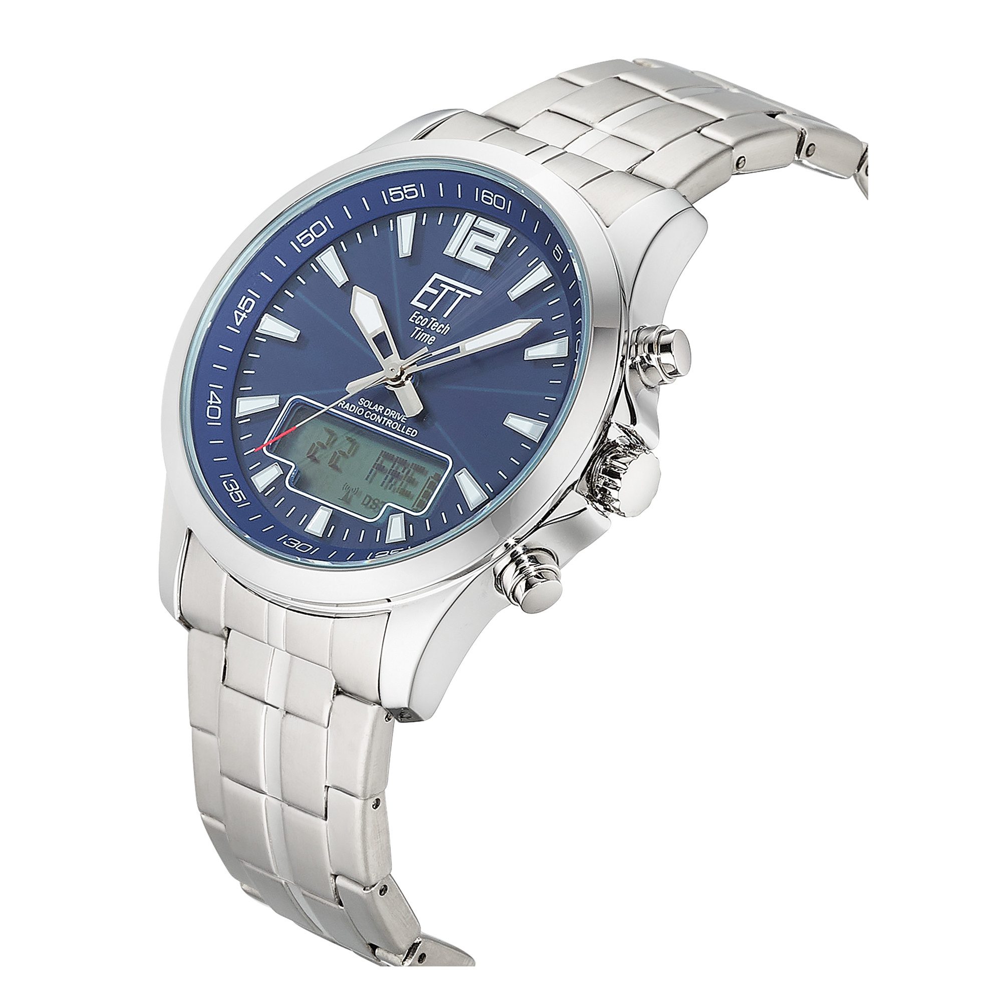 ETT Funkchronograph Professional World Timer EGA-11716-31M, Armbanduhr, Sol günstig online kaufen