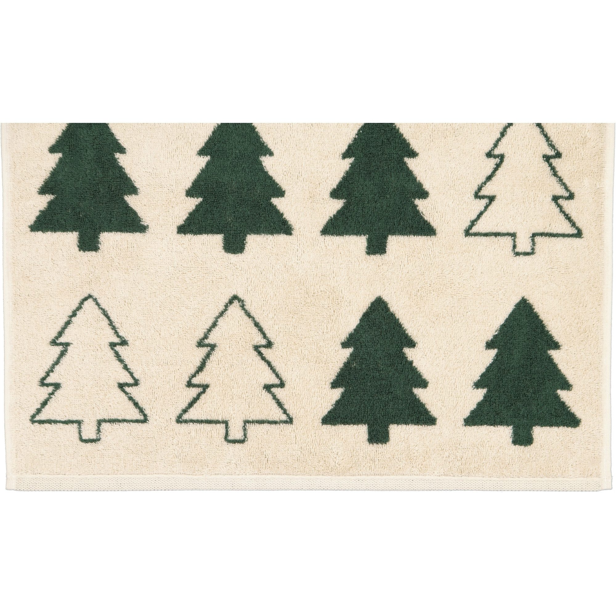 Cawö Handtücher Christmas Edition Tannenbäume 794, 100% Baumwolle (1-St)