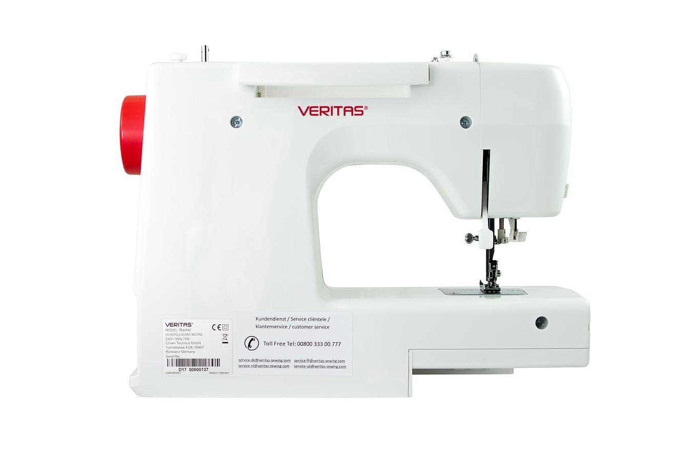 Veritas Nähmaschine Nähmaschine RACHEL, mechanisch, 32 Programme, mit Zubehör