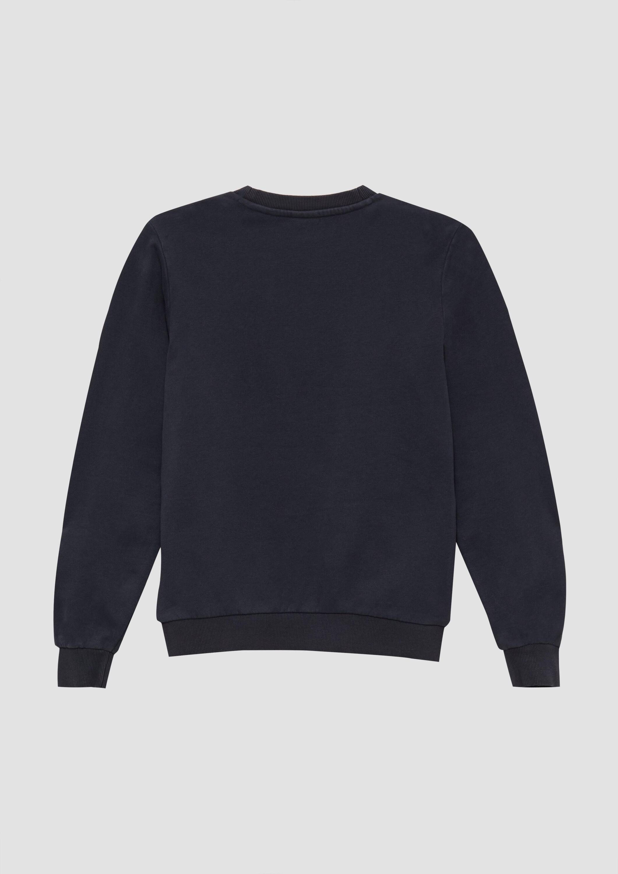 s.Oliver Sweatshirt Sweatshirt Sweatshirt mit Garment Dye und Schriftprint günstig online kaufen