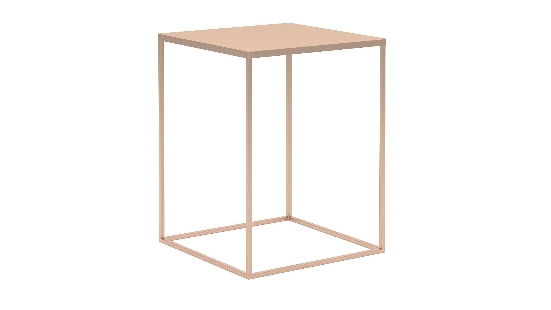 Ein moderner Loft-Stil Metall Siblo Nachttisch - Nachttisch Schlafzimmer Nachttisch minimalistischer Diana - im Golden modernes -