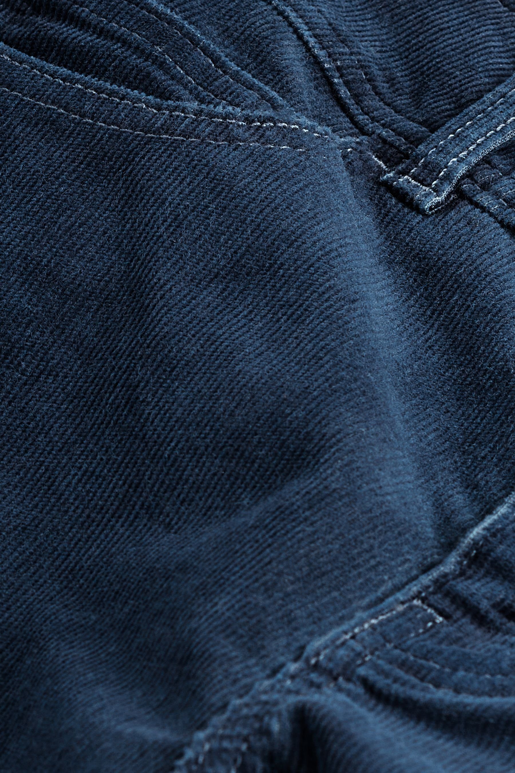 Next Weite Jeans weitem Cord-Jeans (1-tlg) Beinschnitt mit