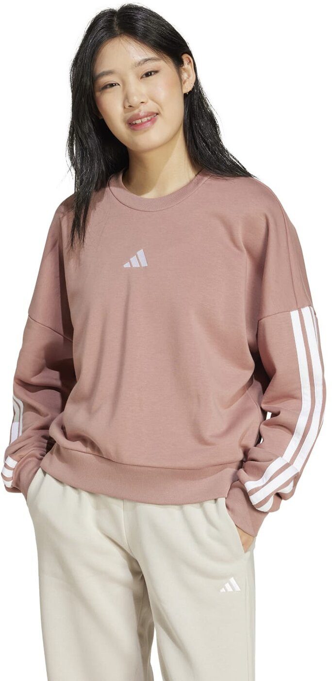 adidas Sportswear Sweatshirt W 3S FT SWT WARCLA/WHITE günstig online kaufen