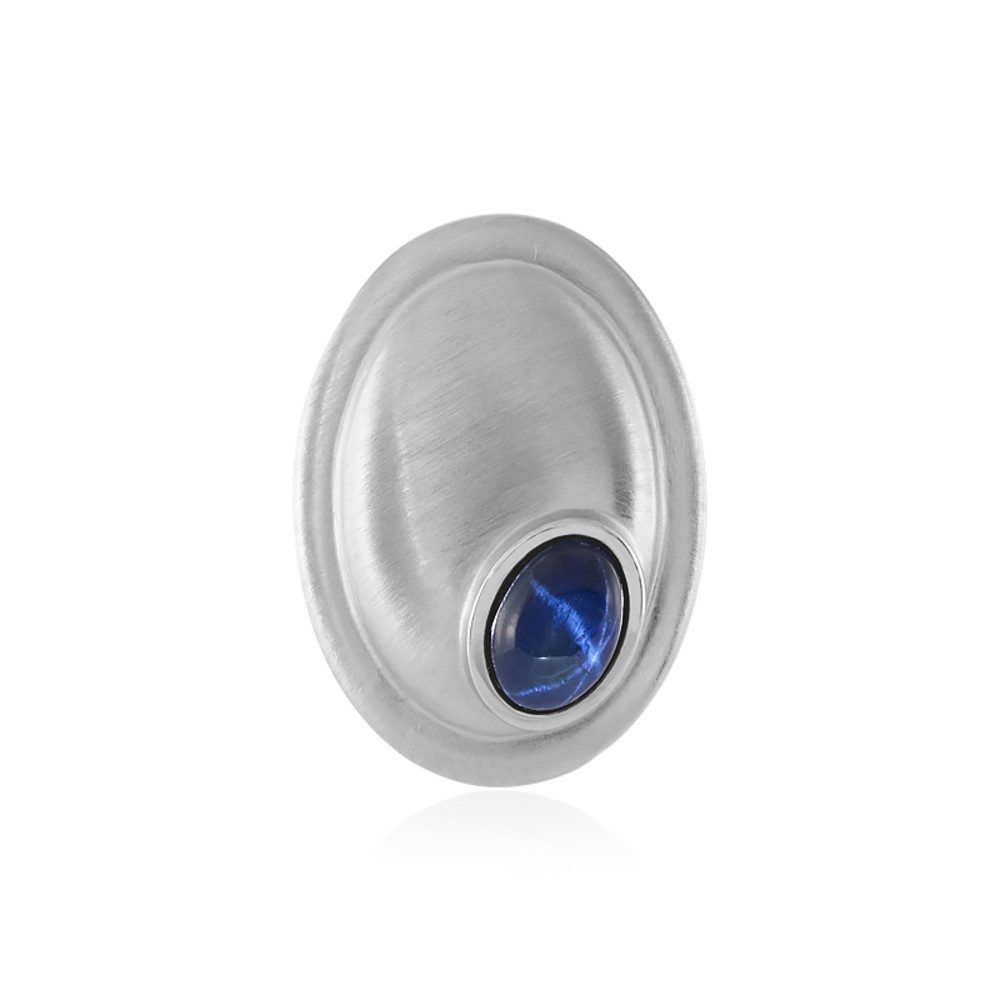 Cavill Kettenanhänger Cavill Sterlingsilber Anhänger 1,21 ct blauer Stern-Saphir oval (1-tlg)