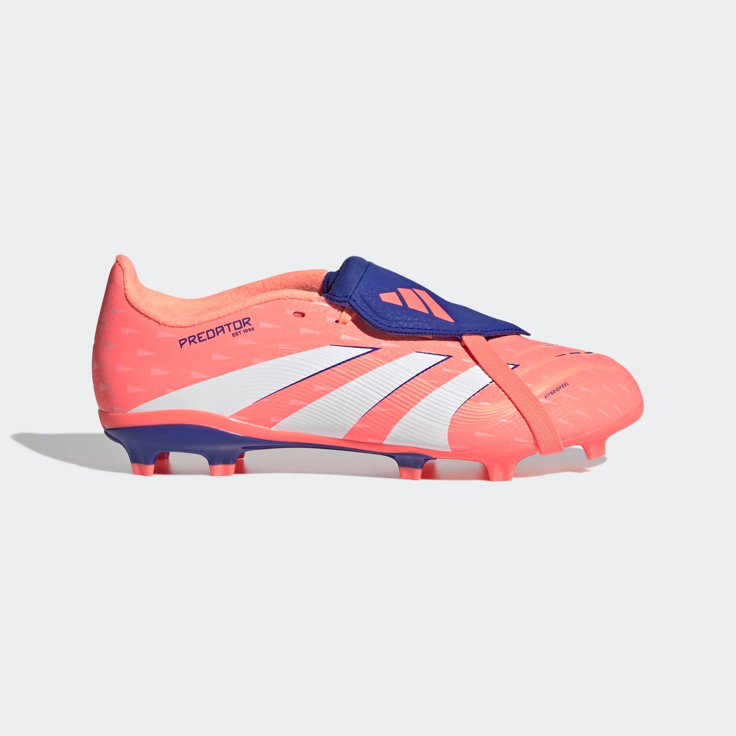 adidas Performance PREDATOR LEAGUE MIT UMSCHLAGBARER ZUNGE HART- UND ASCHENPLÄTZE KINDER Fußballschuh geeignet für Rasen- und Kunstrasenplätze, für Kinder & Jugendliche