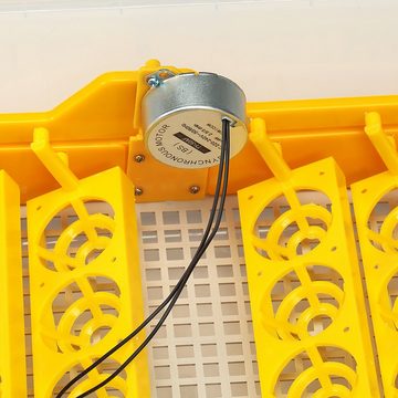 Mucola Reptilieninkubator Automatische Inkubator Brutmaschine 48 Eier Brutschrank Brüter, Automatisches Wendesystem + Temperatursteuerung