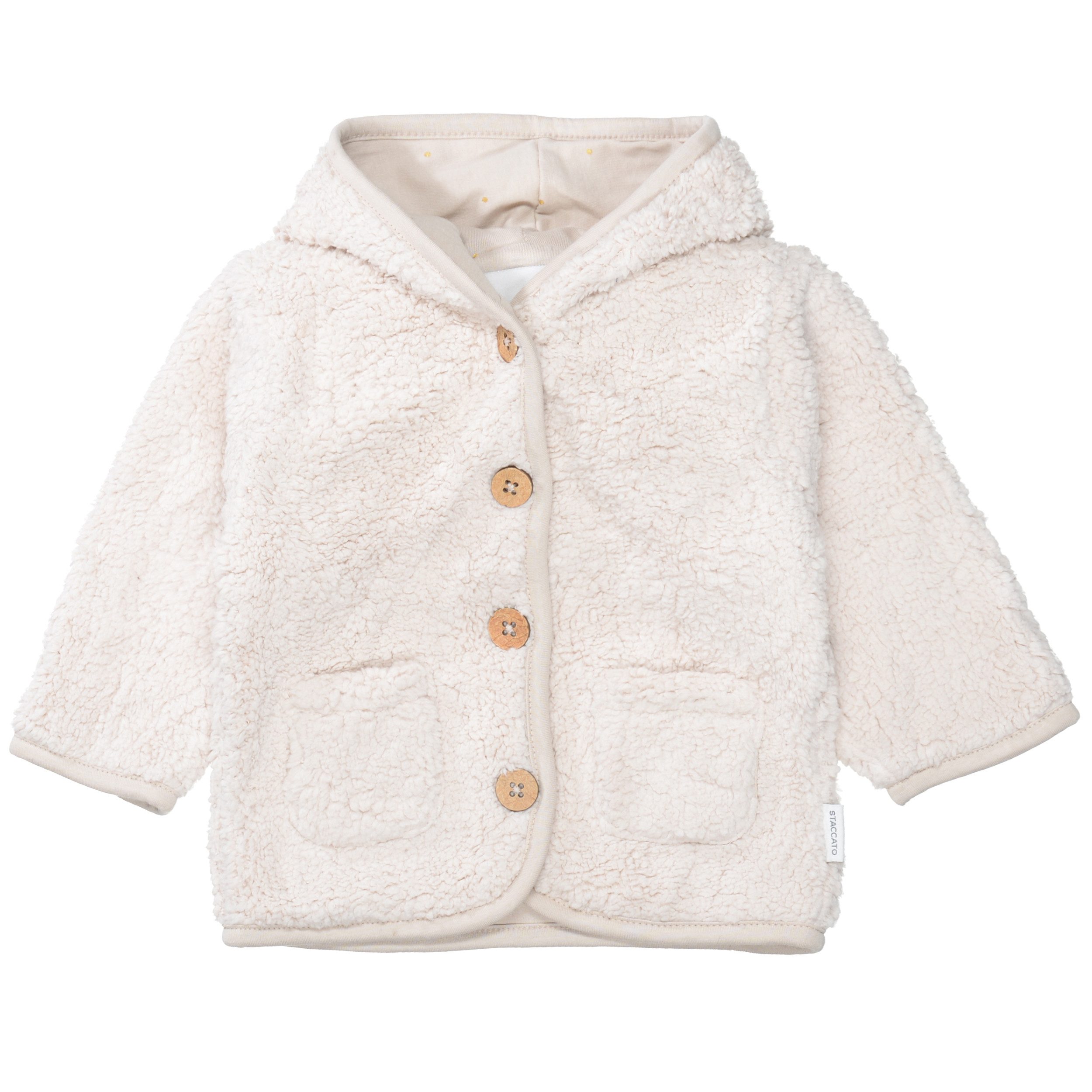 STACCATO Strickjacke Md.-Plüschjacke